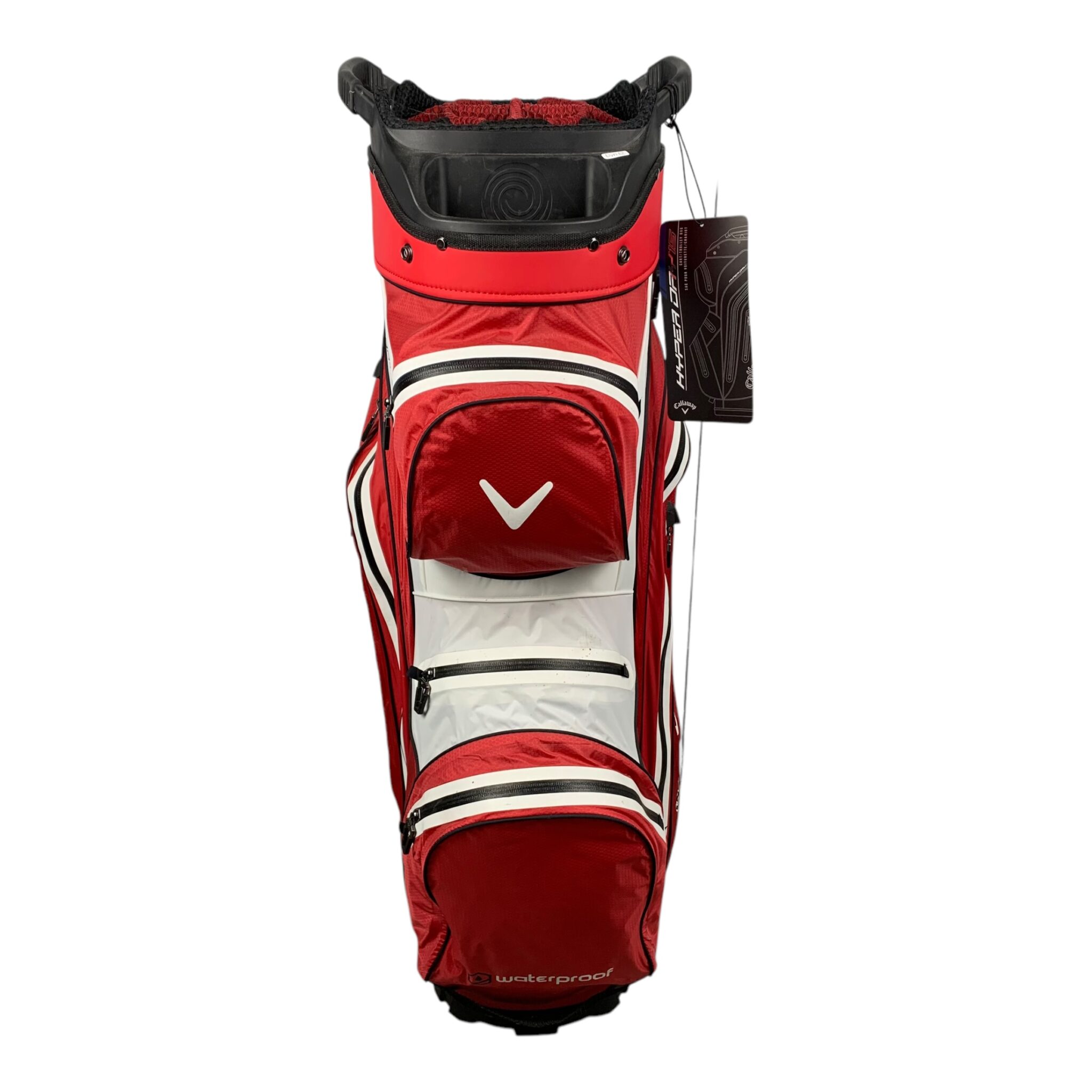 Callaway HyperDry 15 Cartbag / Red/White / 15 Rum