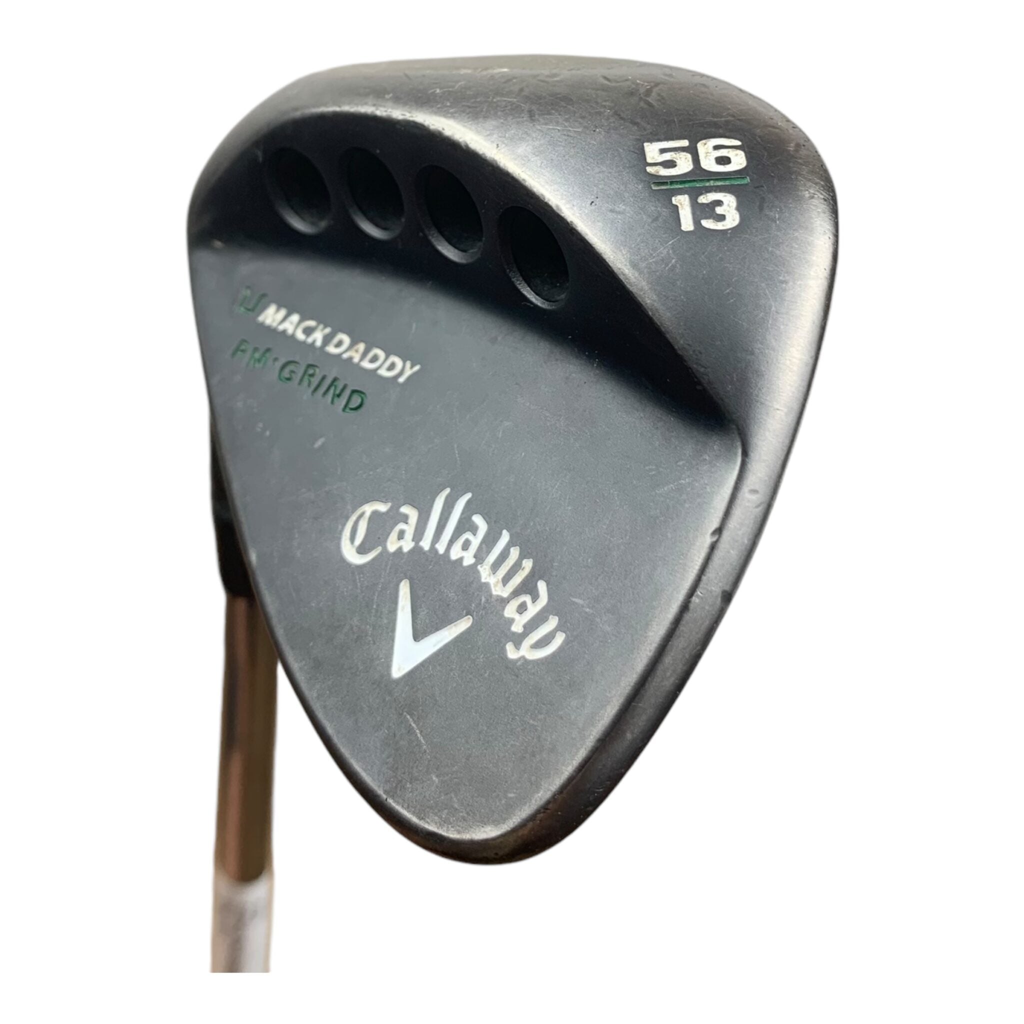 Callaway Mack Daddy Black Wedge / #56/13 - PM Grind / Stål / MCC Std Grip - VENSTRE