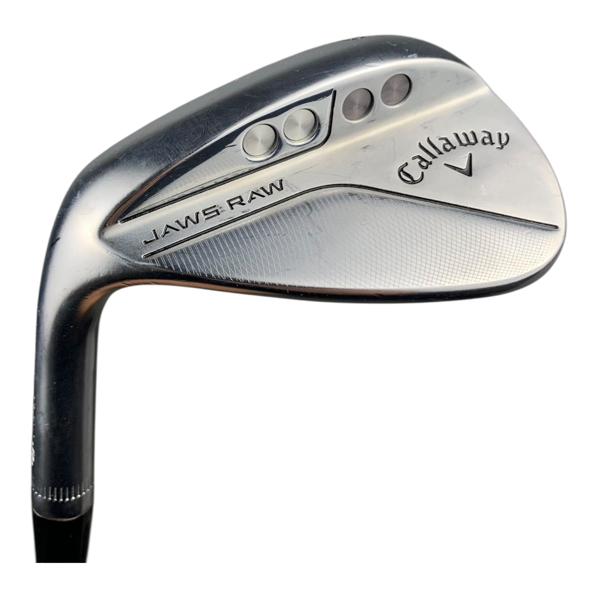 Venstre Callaway Jaws Raw Full Toe Wedge / Stål / #60/10