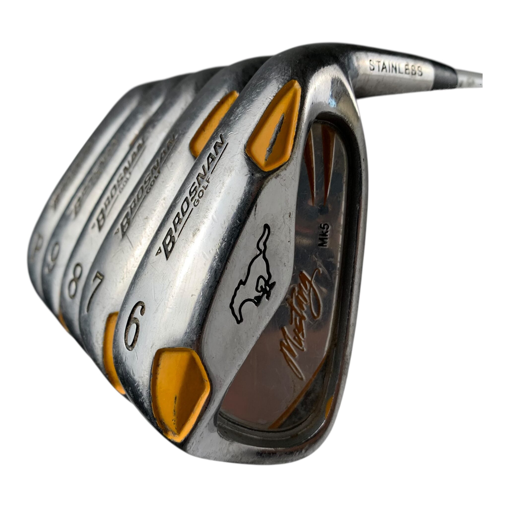 Brosnan Mustang Jernsæt / Flex A-flex / 6-PW / Grafit