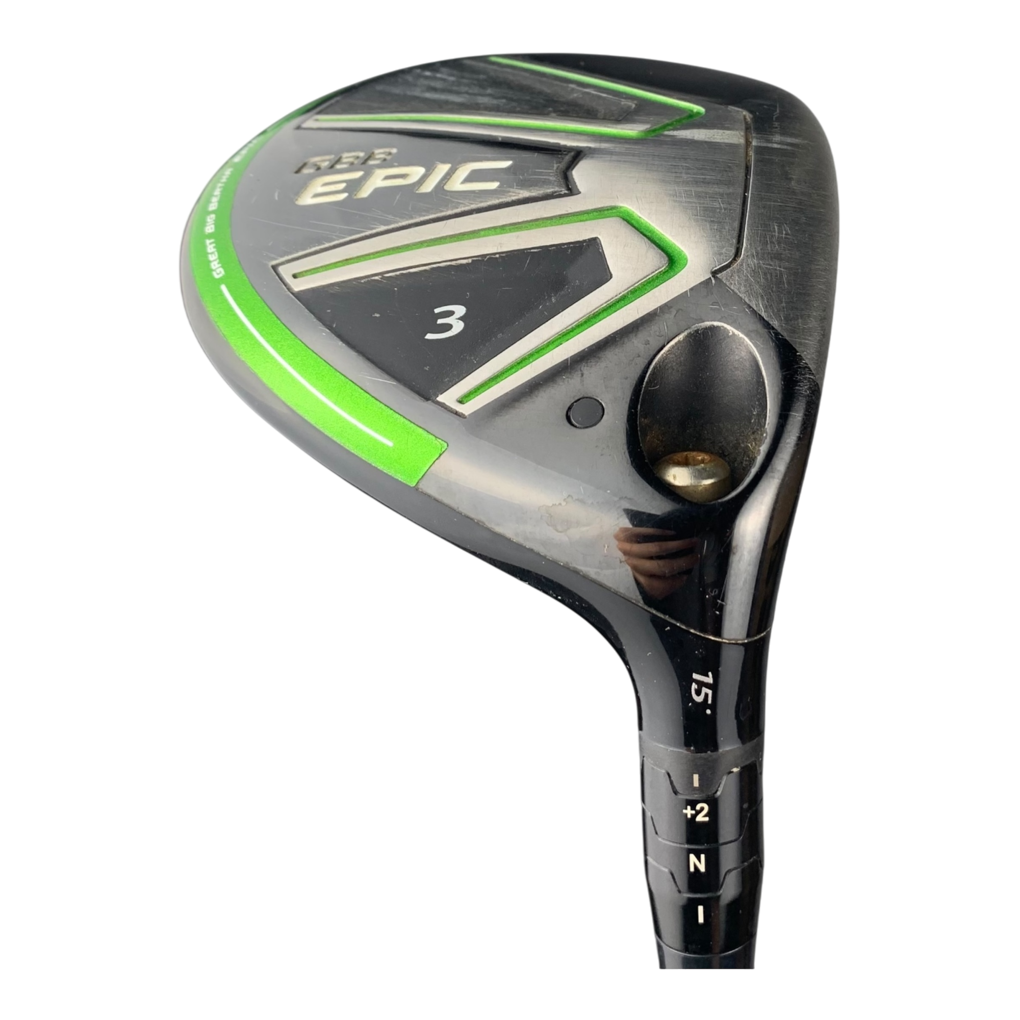 Callaway GBB Epic Fairway Wood / Flex Stiff / Grafit / #3/15 galleri billede 2 - brugt golf udstyr i god stand