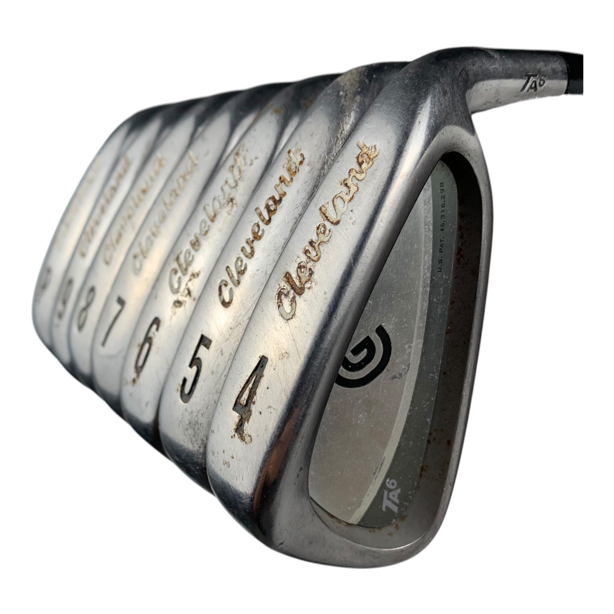 Cleveland TA6 Jernsæt / Flex Stiff / 4-PW / Stål