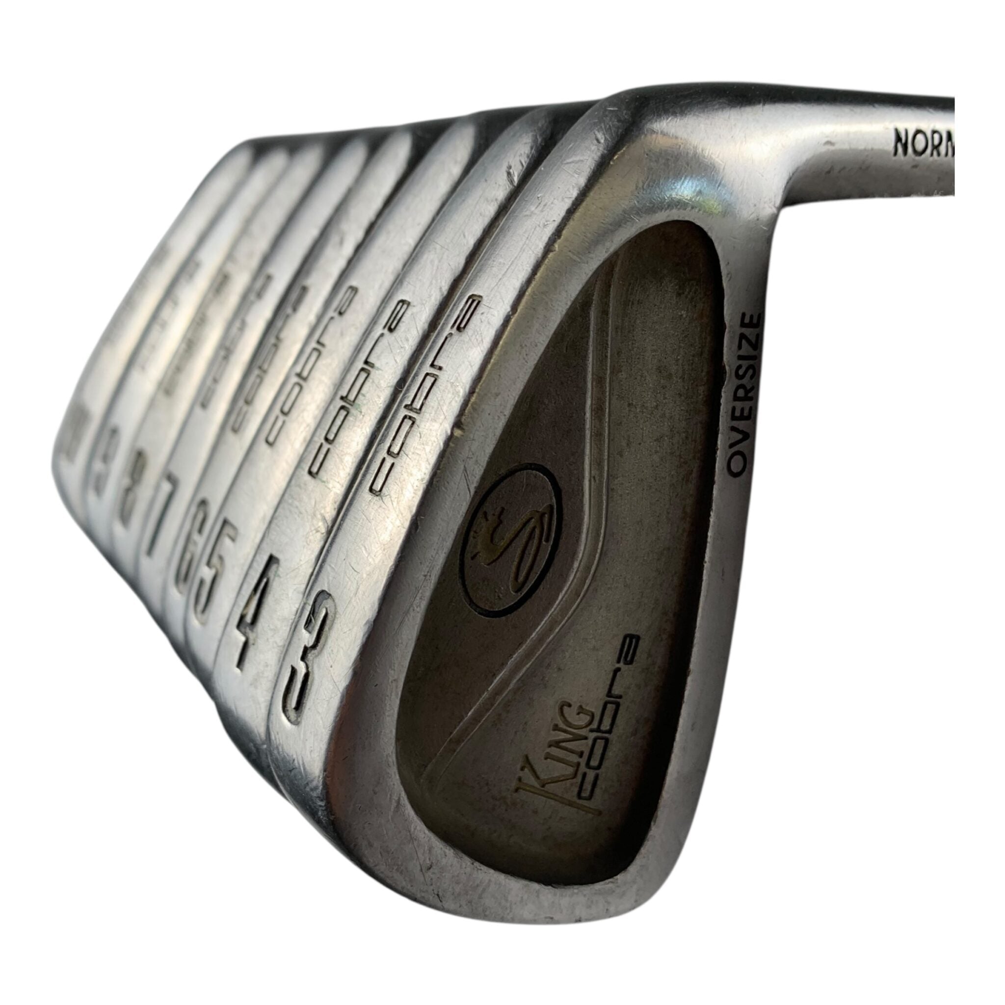 Cobra King OS Jernsæt / Flex Stiff / 3-PW / Stål