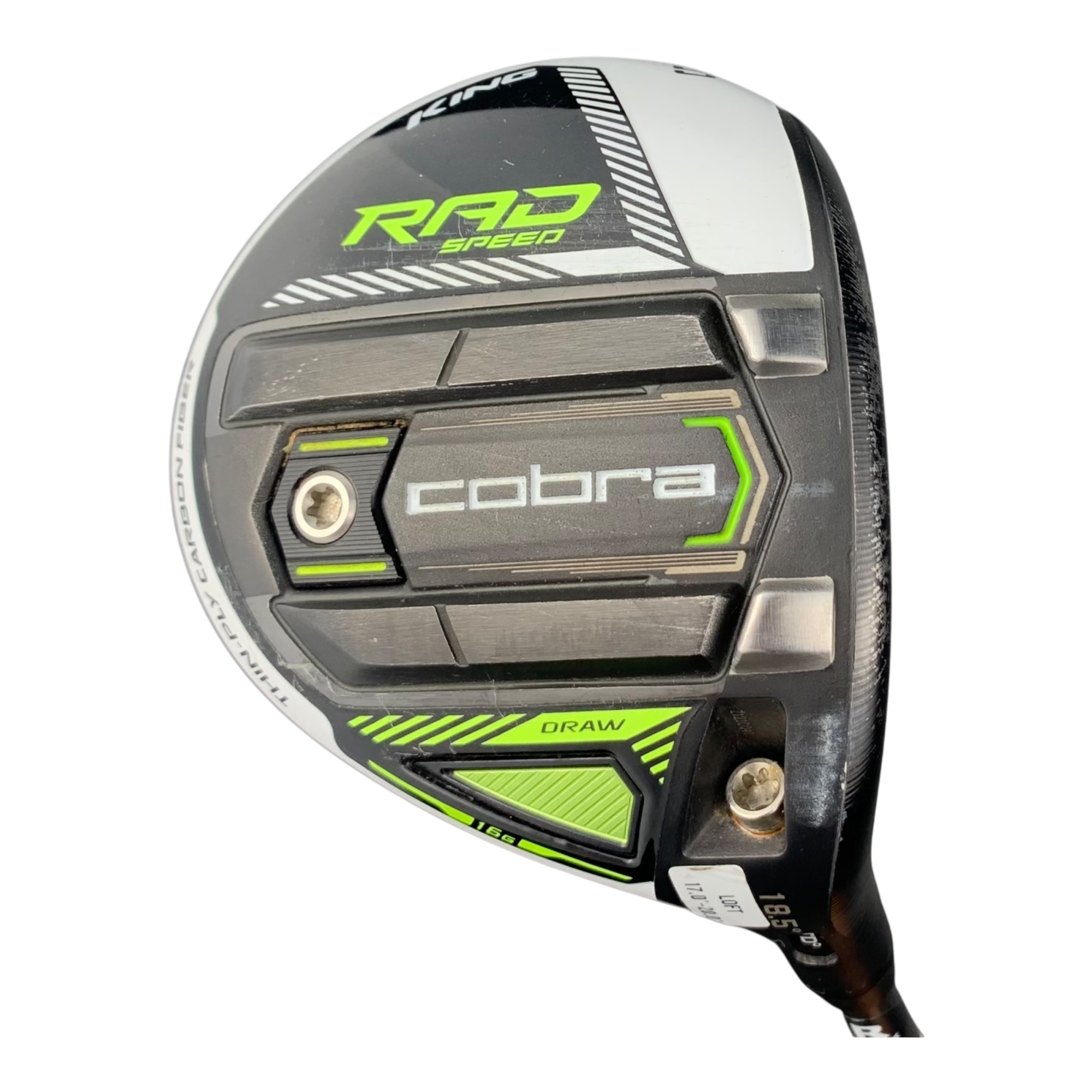 Cobra Radspeed Fairway Wood / Flex Regular / Grafit / #5/18,5 hovedbillede - brugt golf udstyr i god stand