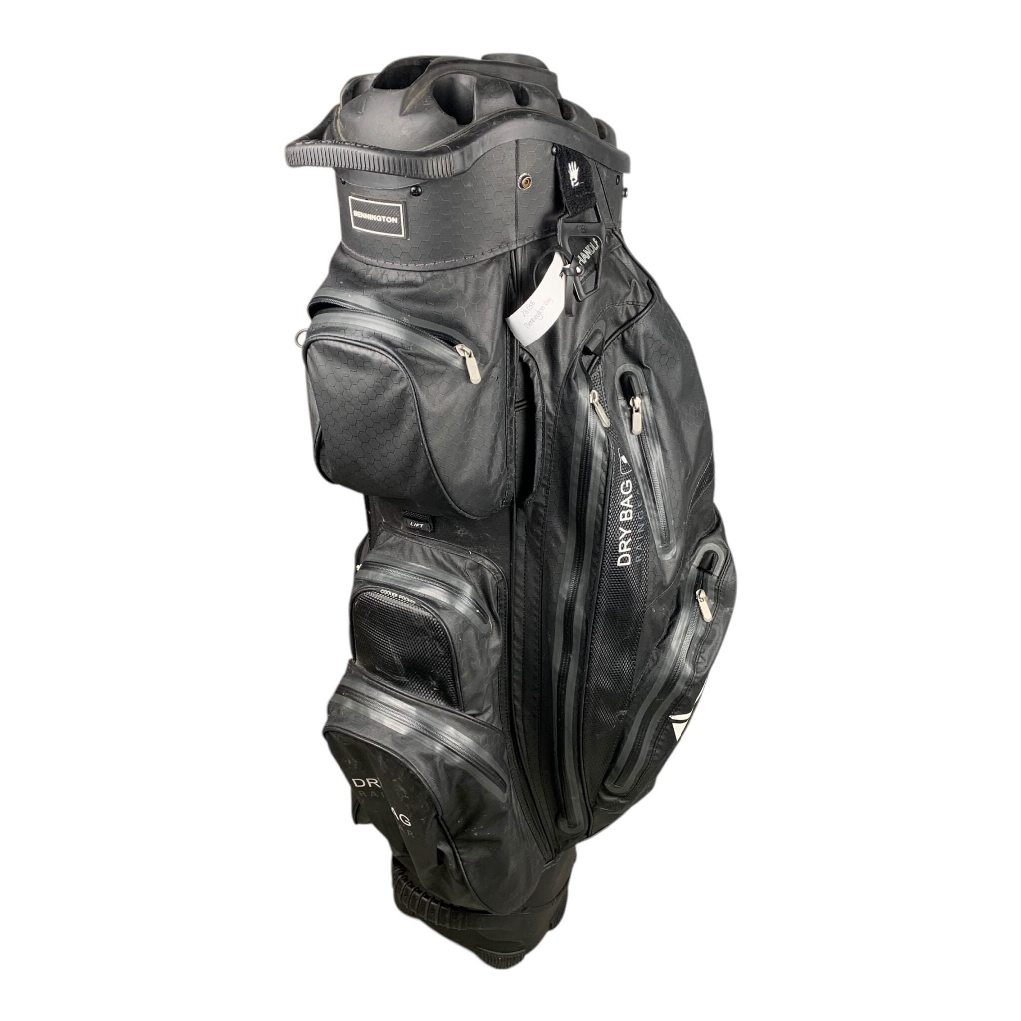 Bennington Dry-Bag Divider Bag / Black / 14 Rum / W. Raincover