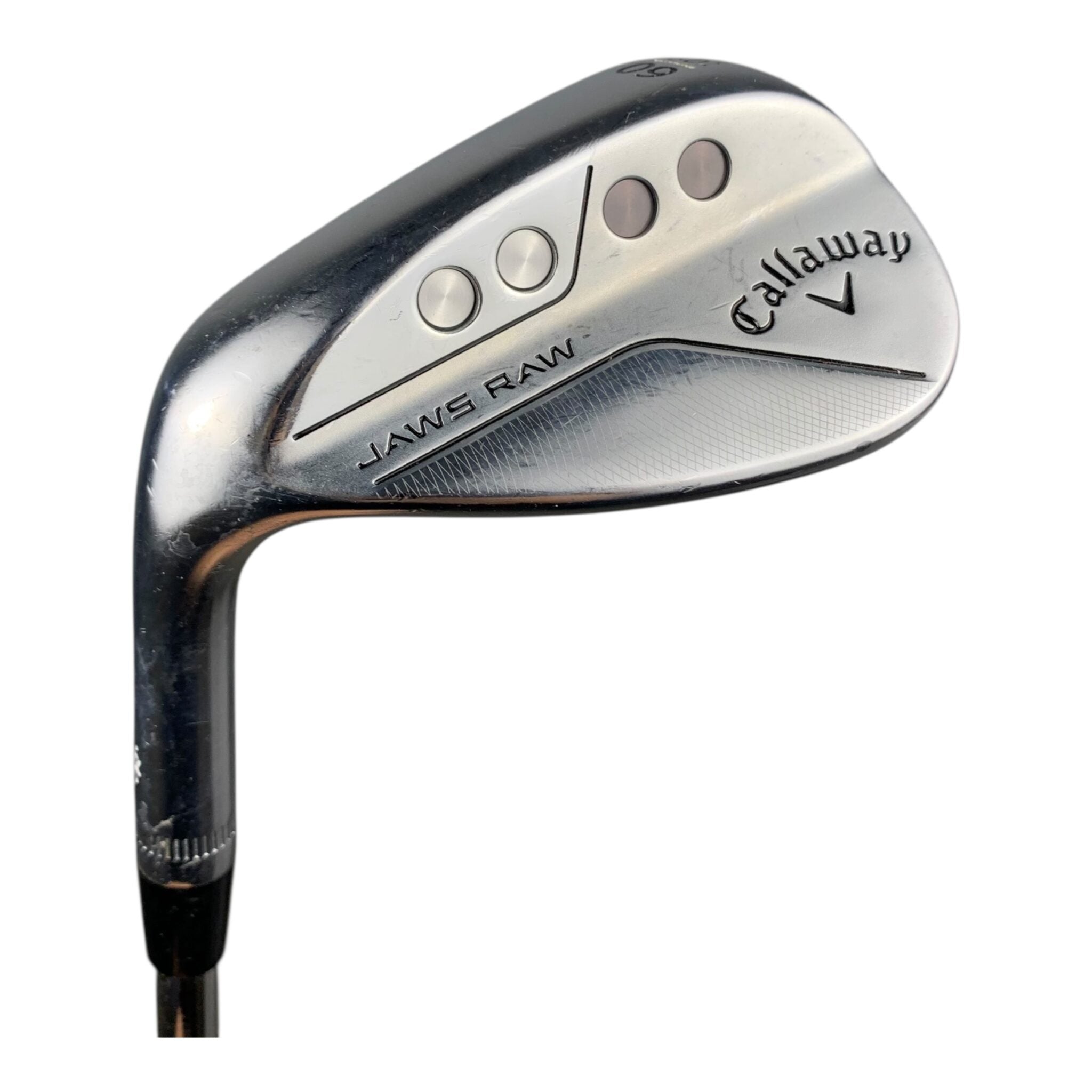 Venstre Callaway Jaws raw Wedge / Stål / #60/10