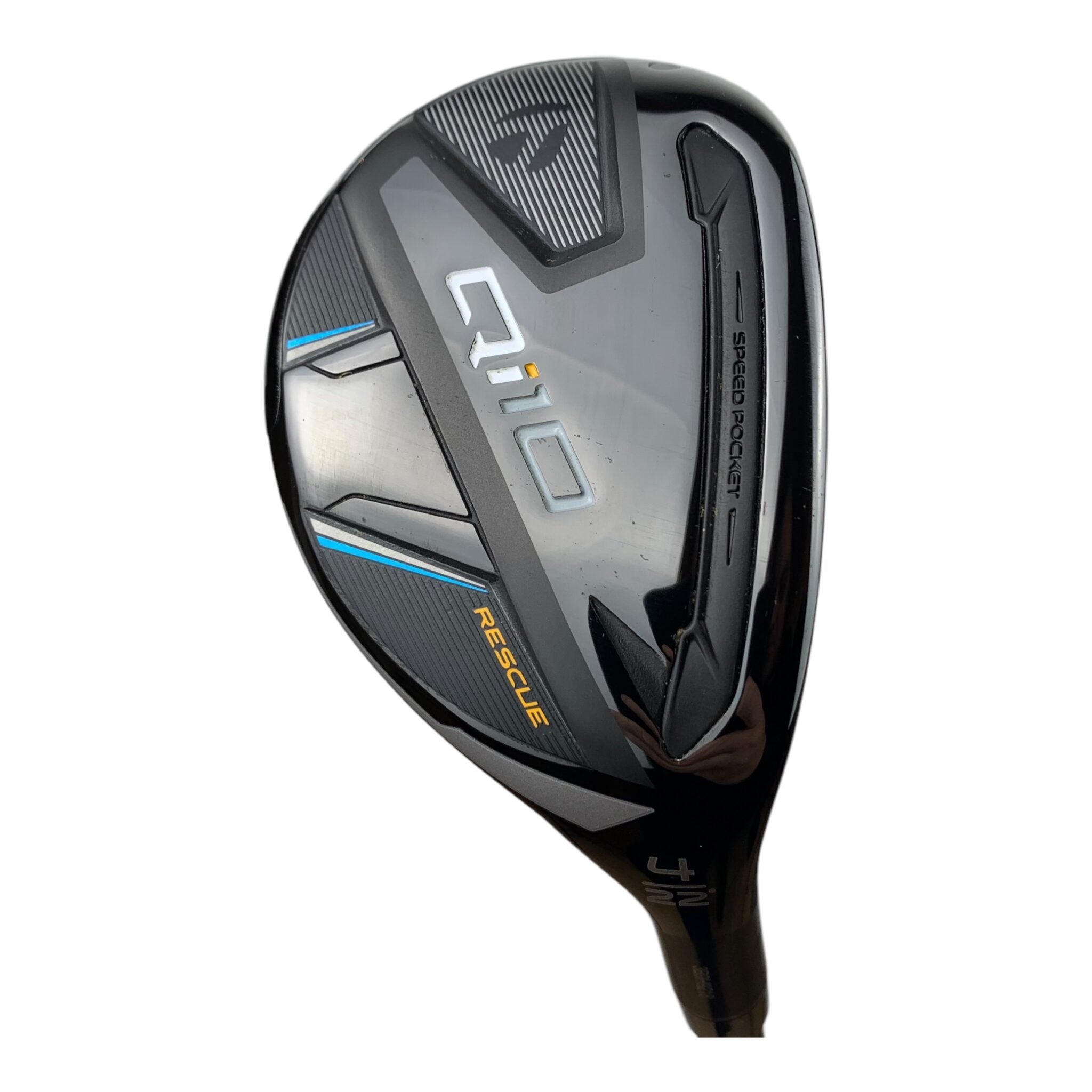 TaylorMade Qi10 Rescue Hybrid / Flex Stiff - Graphite / #4/22