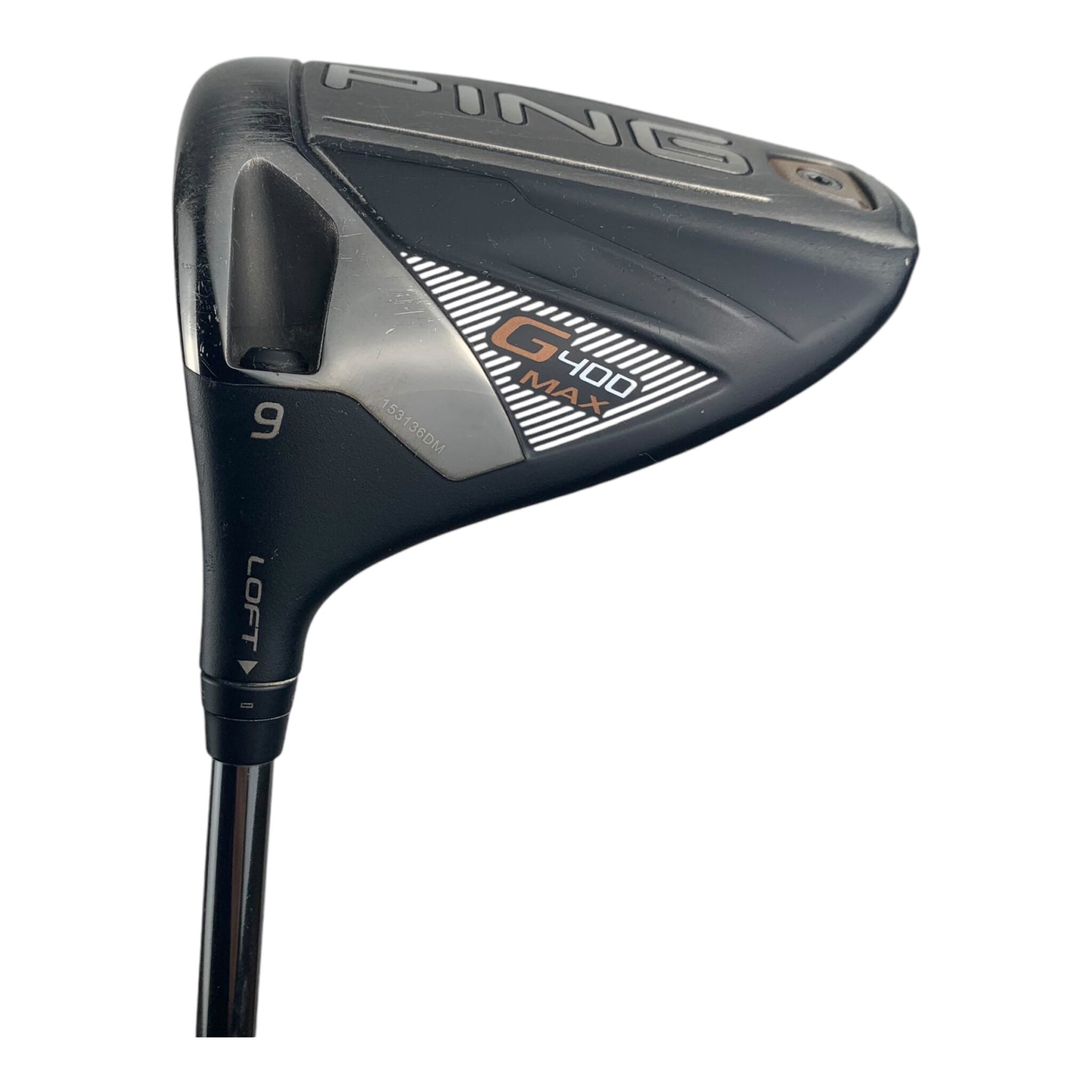 Ping G400 Max Driver / Flex Stiff - Graphite / Loft 9