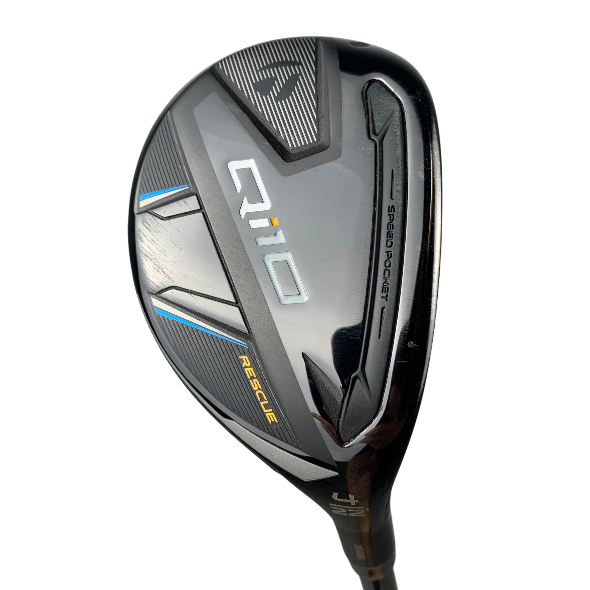 TaylorMade Qi10 Hybrid / Flex Regular / Grafit / #4/22 hovedbillede - brugt golf udstyr i god stand