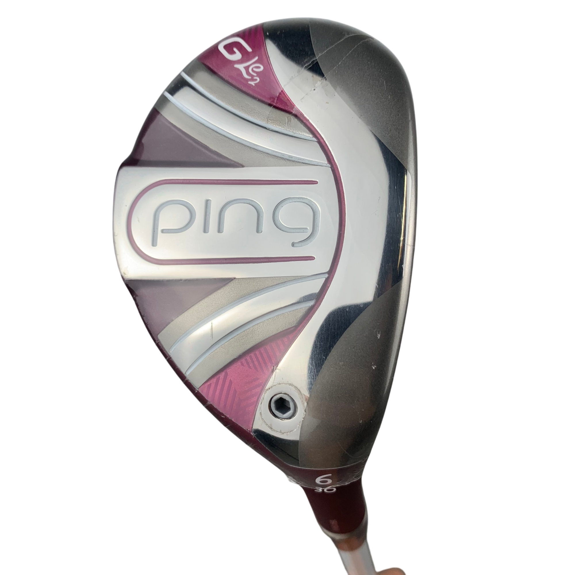 PING G Le2 Hybrid / Flex Ladies / Grafit / #6/30 hovedbillede - brugt golf udstyr i god stand