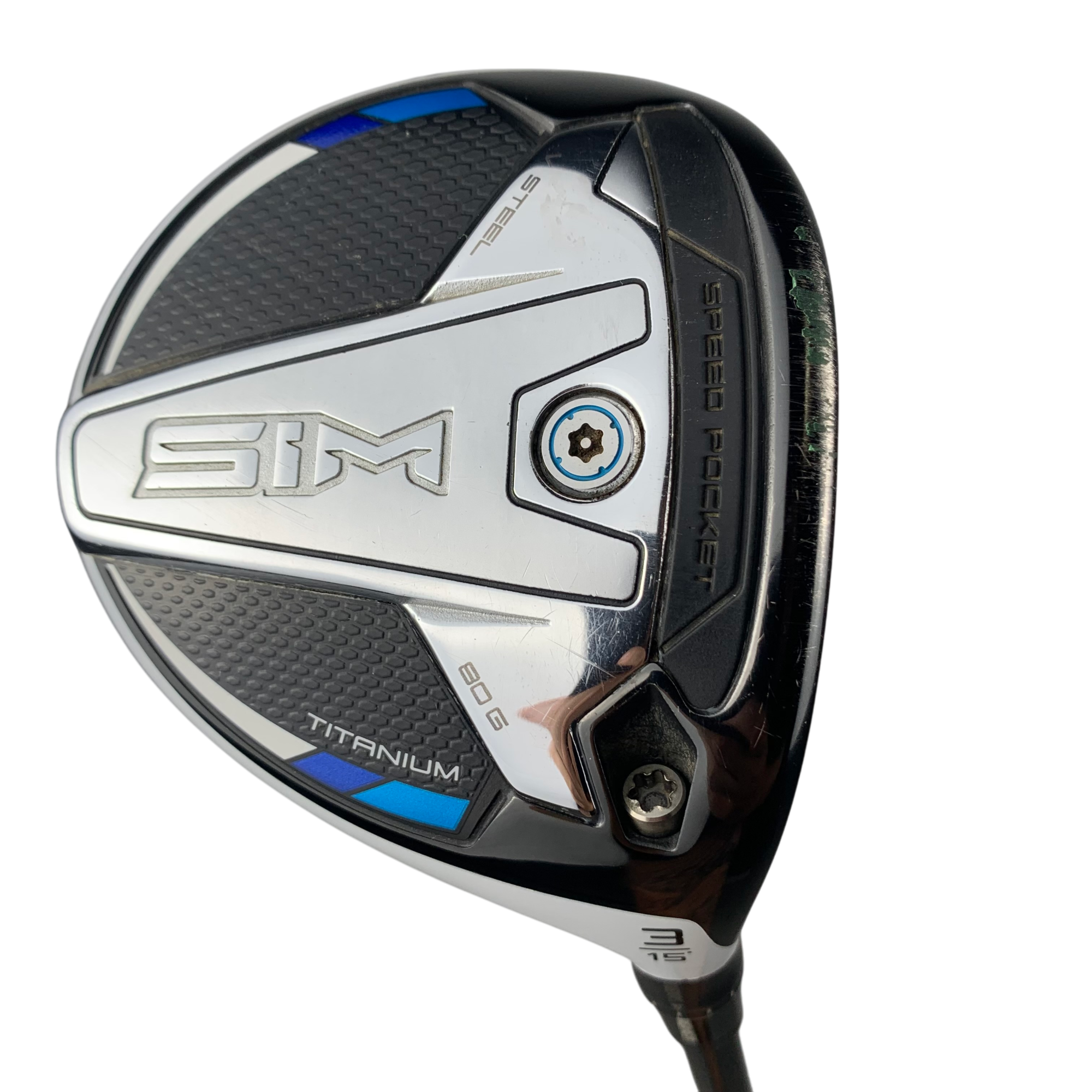 TaylorMade Sim TI Fairway Wood / Flex Stiff / Grafit / #3/15 hovedbillede - brugt golf udstyr i god stand