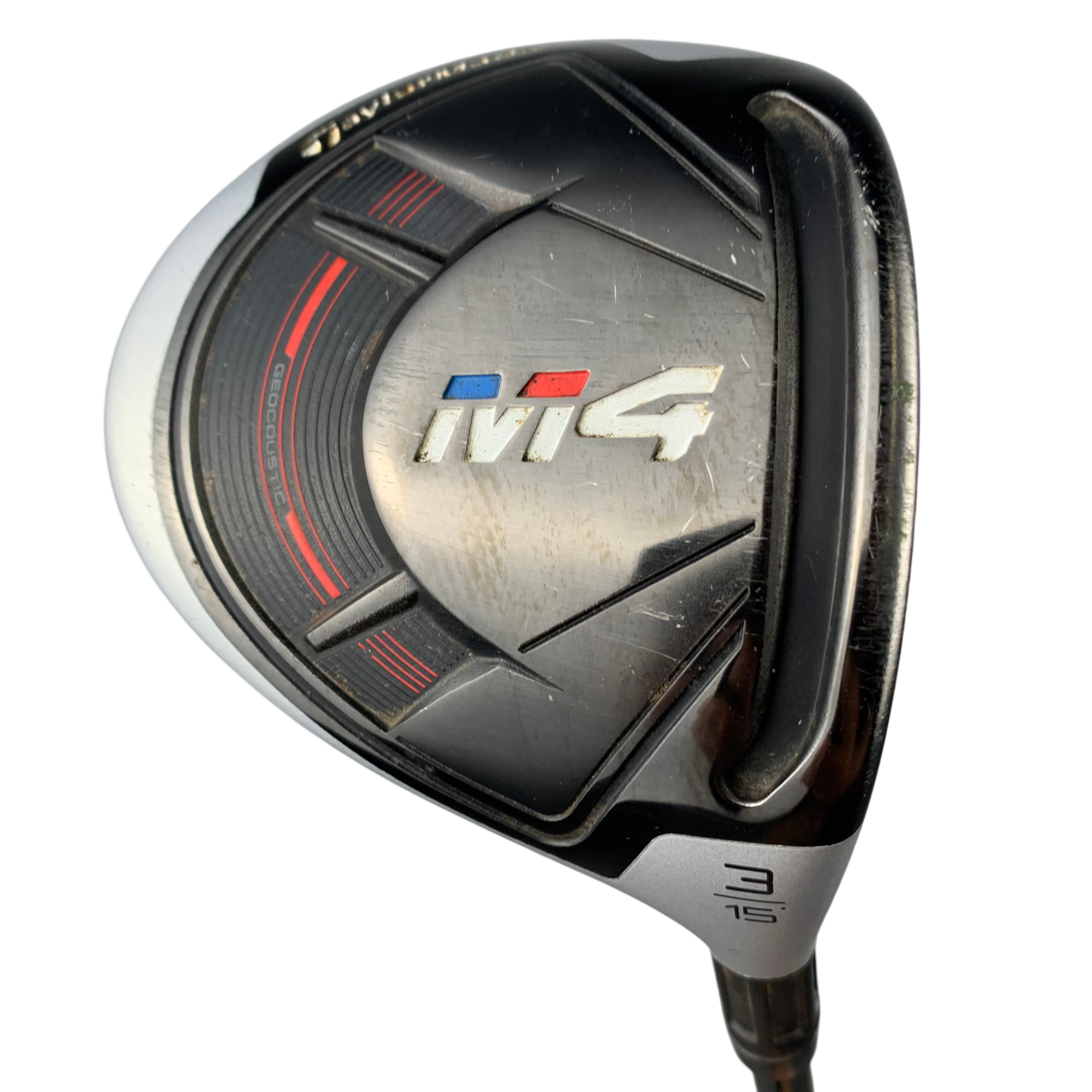 TaylorMade M4 2018 Fairway Wood / Flex Regular / Grafit / #3/15 hovedbillede - brugt golf udstyr i god stand