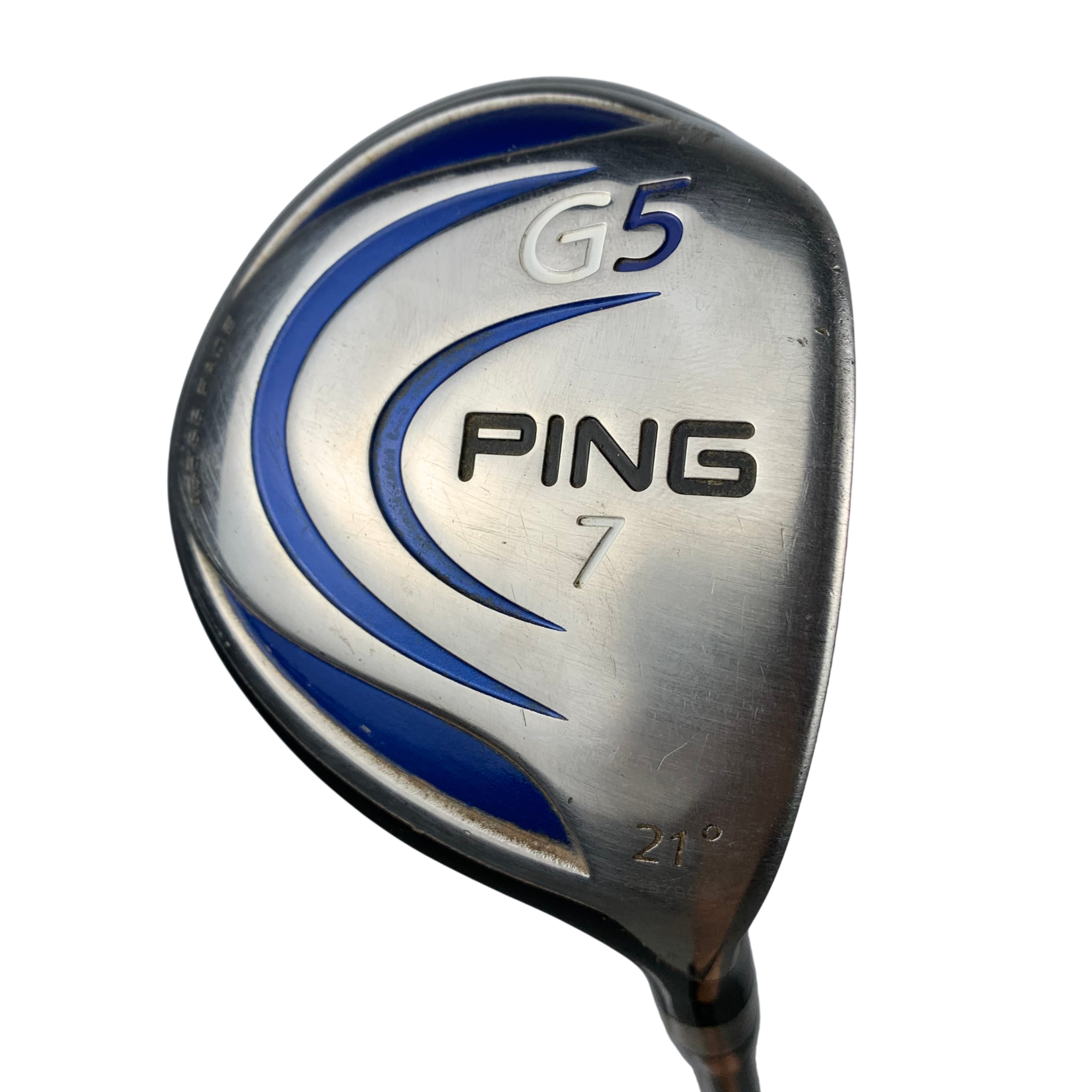 PING G5 Fairway Wood / Flex Regular / Grafit / #7/21 hovedbillede - brugt golf udstyr i god stand