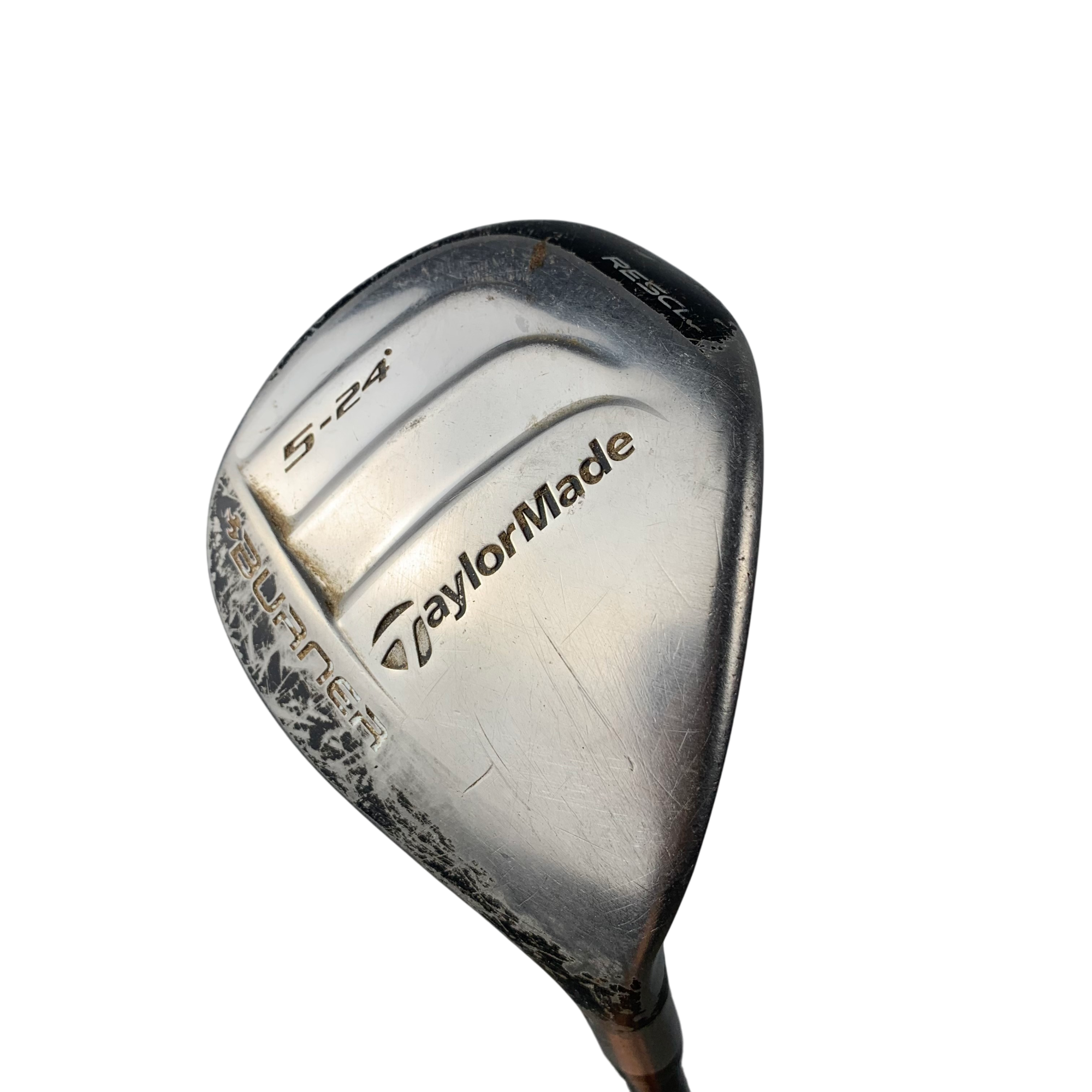 TaylorMade Burner Rescue Hybrid / Flex Regular / Grafit / #5/24 hovedbillede - brugt golf udstyr i god stand