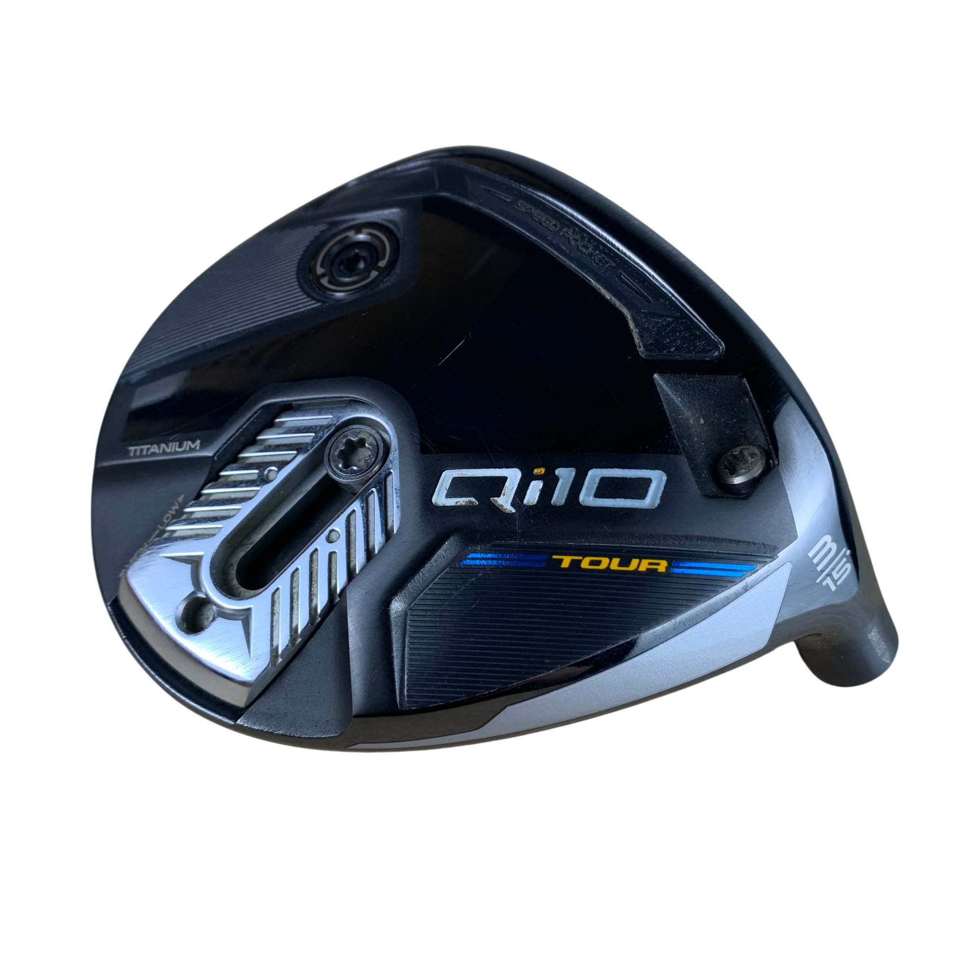 TaylorMade QI10 Tour 3 Fairway Hoved / Loft 15 hovedbillede - brugt golf udstyr i god stand