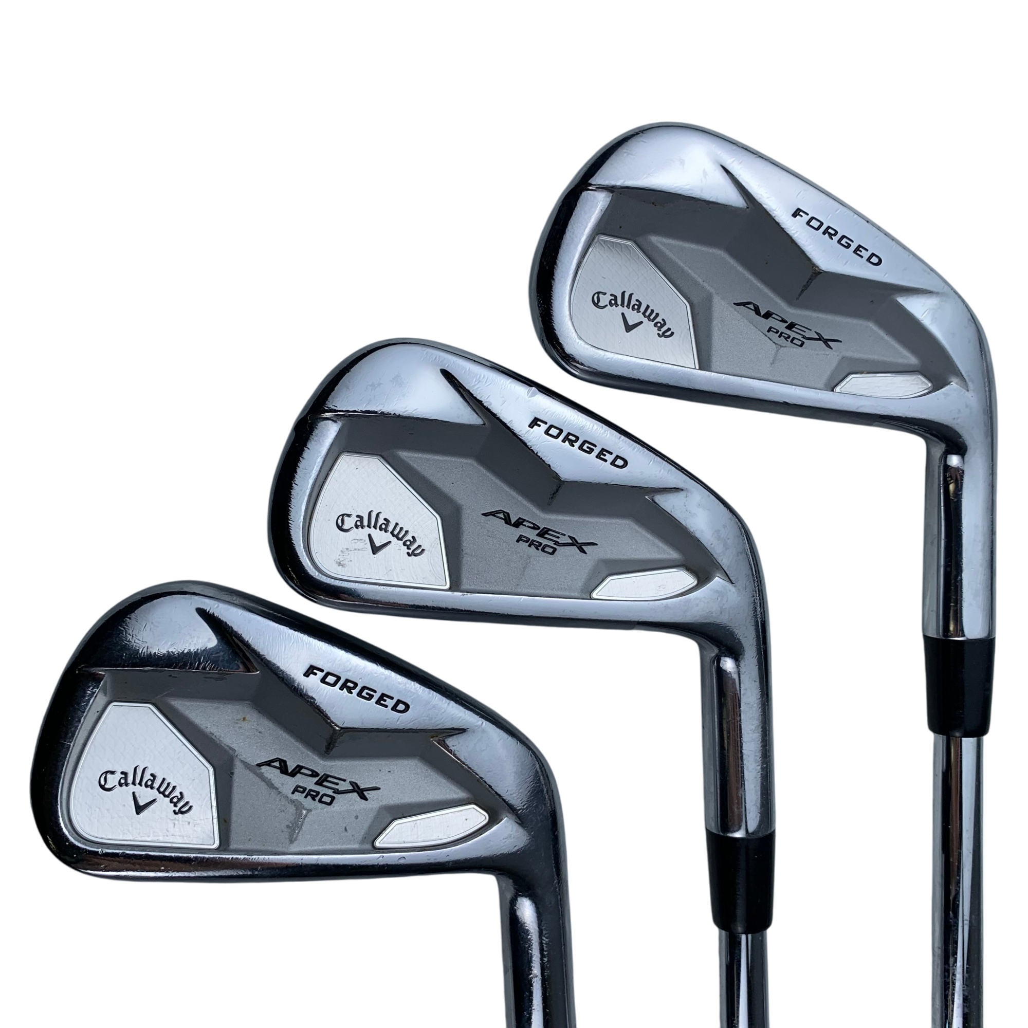 Callaway Apex Pro CF19 Jernsæt / Flex X-Stiff / 4-PW / Stål hovedbillede - brugt golf udstyr i god stand