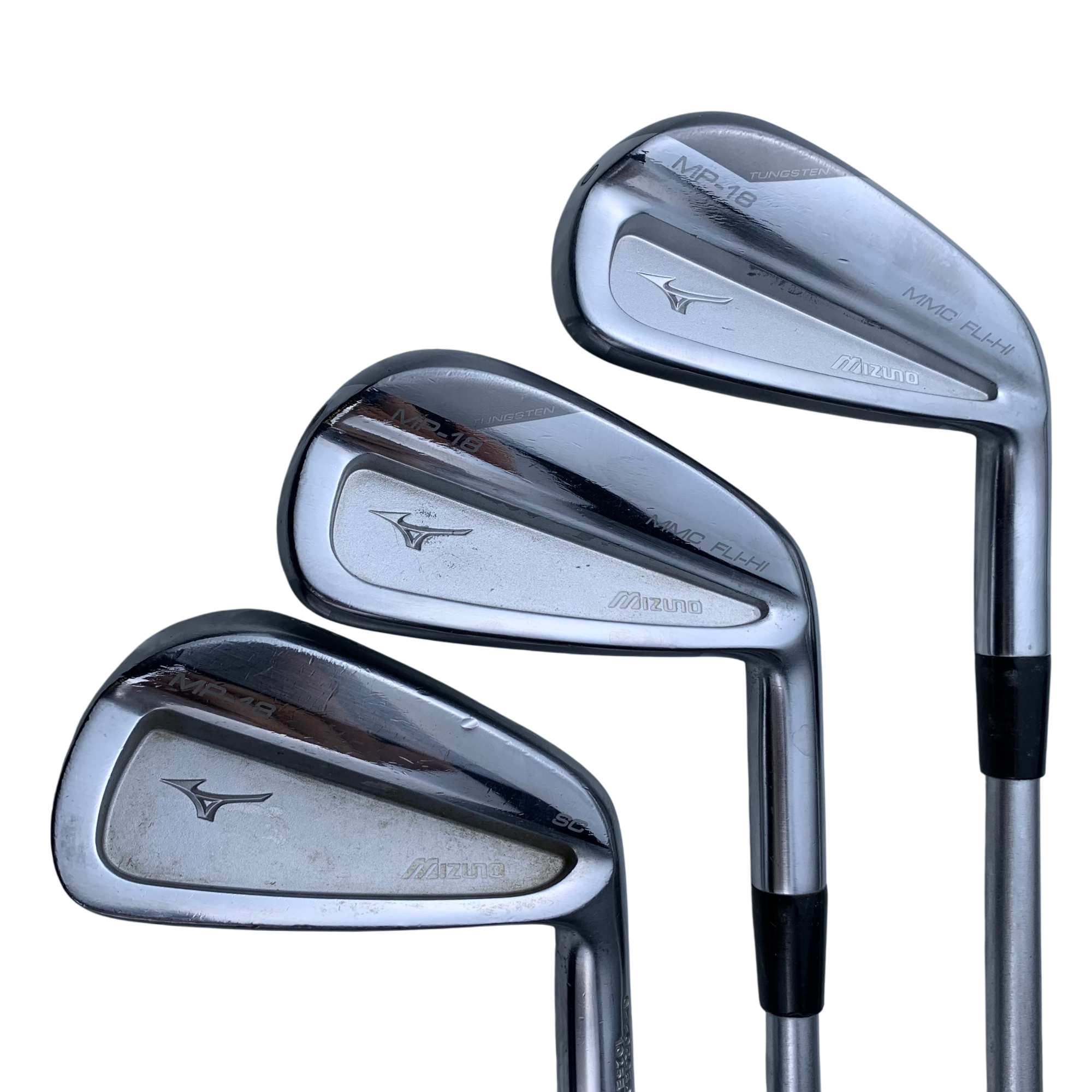Mizuno MP-18 Jernsæt / Flex Regular / 4-PW / Stål hovedbillede - brugt golf udstyr i god stand