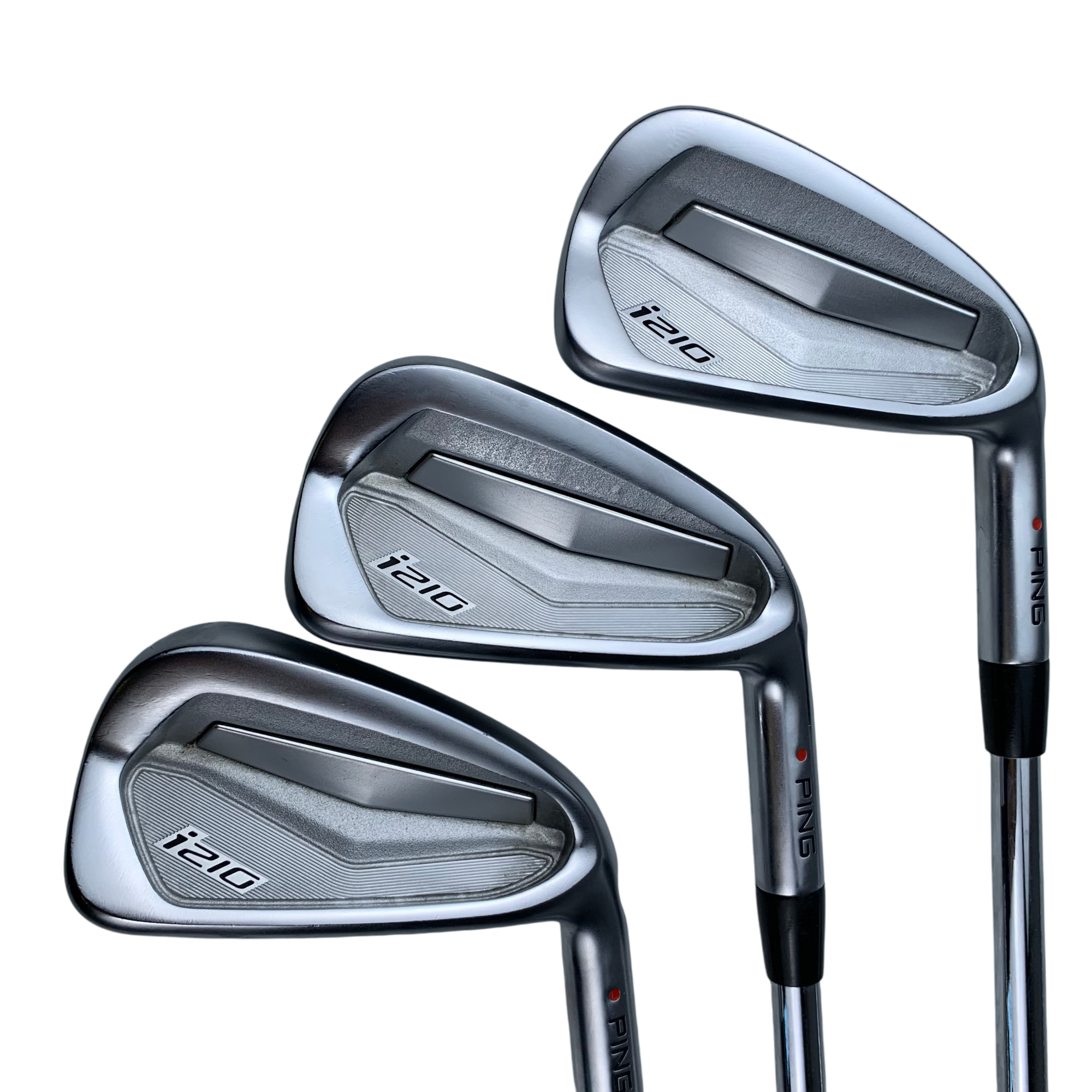 PING I210 Jernsæt / Flex Stiff / 4-PW / Stål hovedbillede - brugt golf udstyr i god stand