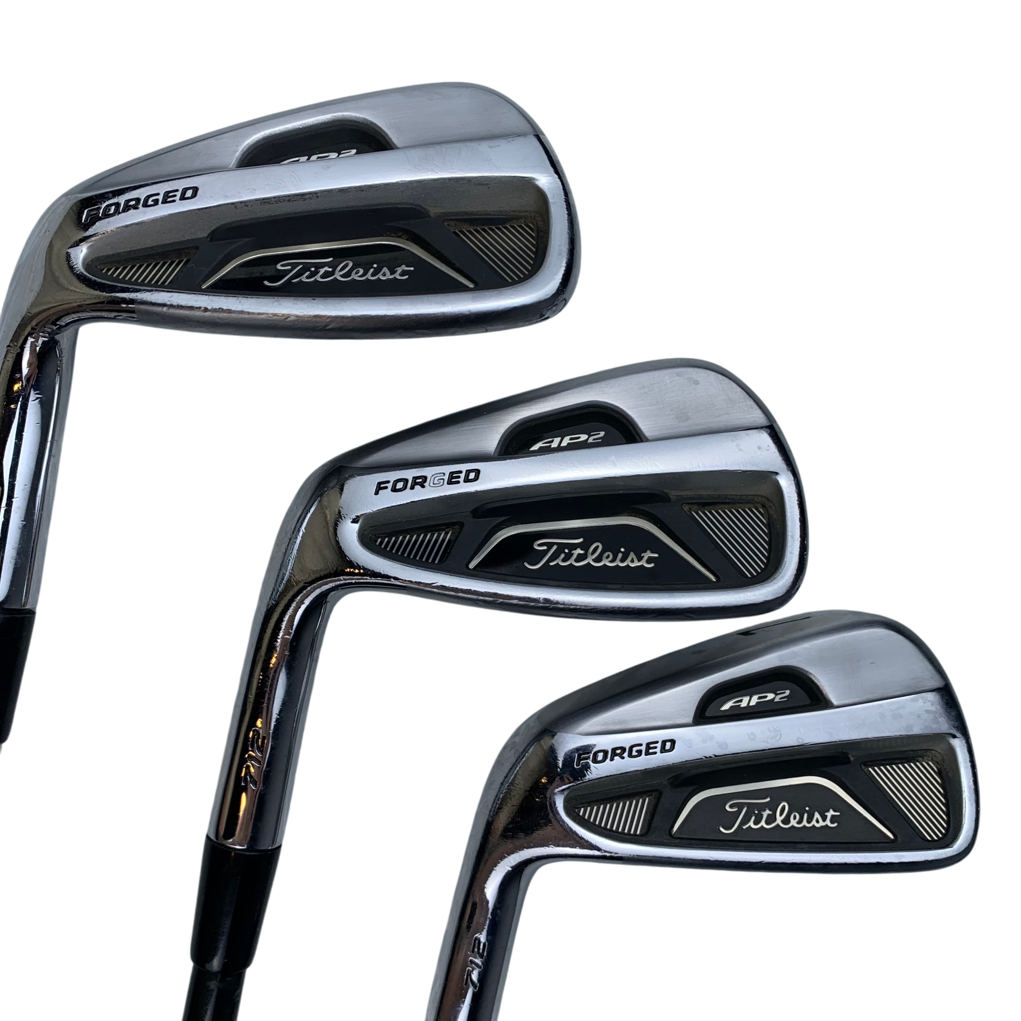 Titleist AP2 712 Forged Jernsæt / Flex A-flex / 7-G / Grafit Venstre hovedbillede - brugt golf udstyr i god stand