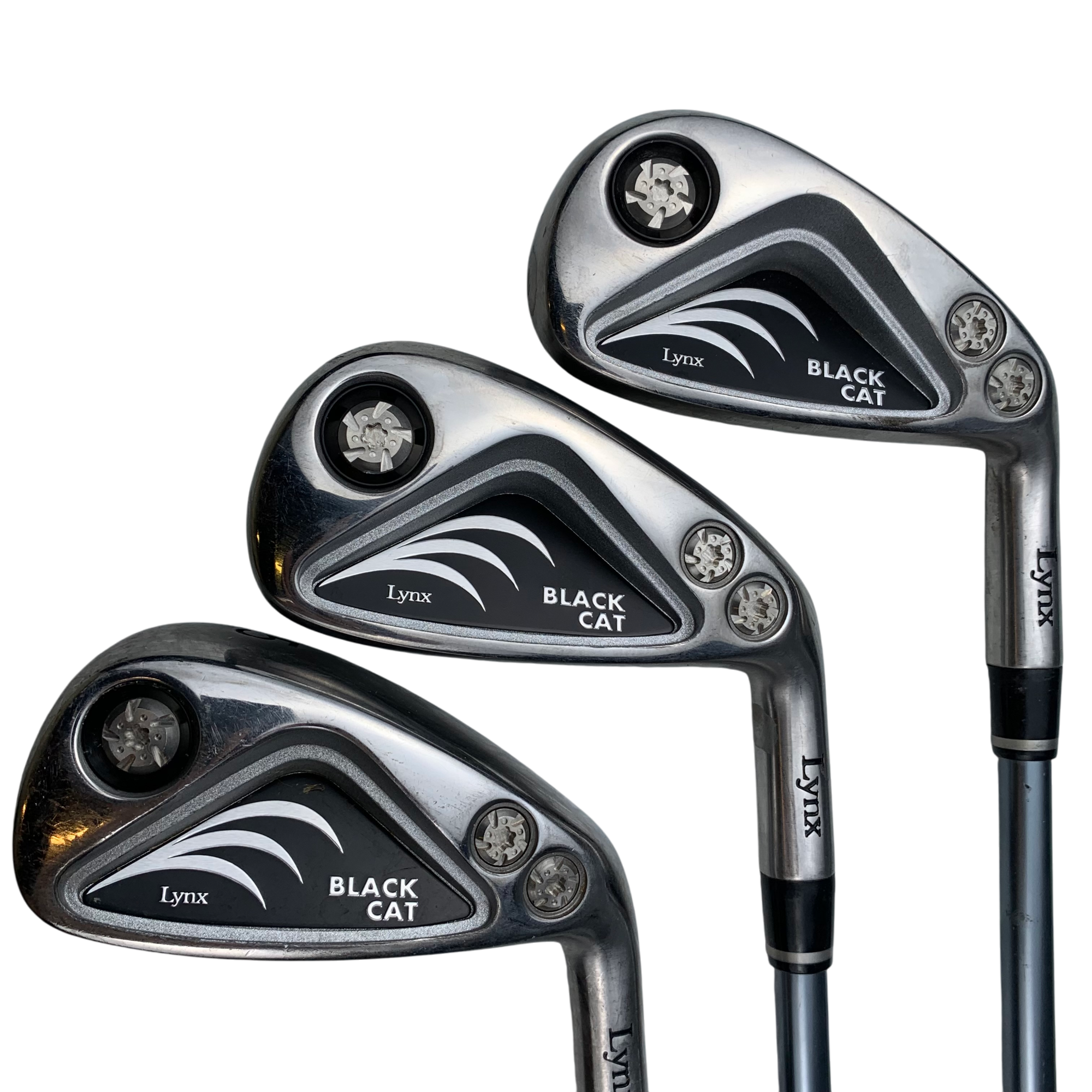 Lynx Black Cat Jernsæt / Flex Regular / 3-PW / Grafit hovedbillede - brugt golf udstyr i god stand