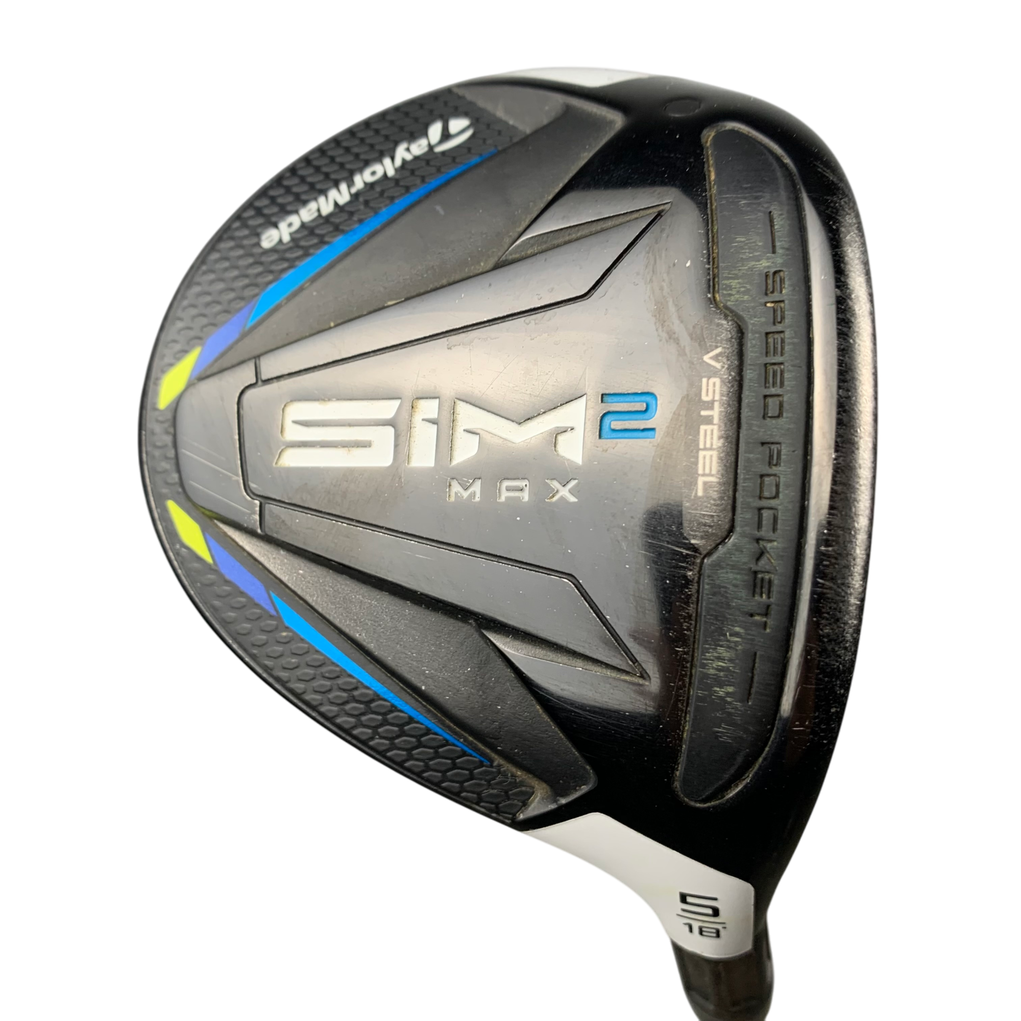 TaylorMade Sim 2 Max Fairway Wood / Flex Regular / Grafit / #5/18 hovedbillede - brugt golf udstyr i god stand
