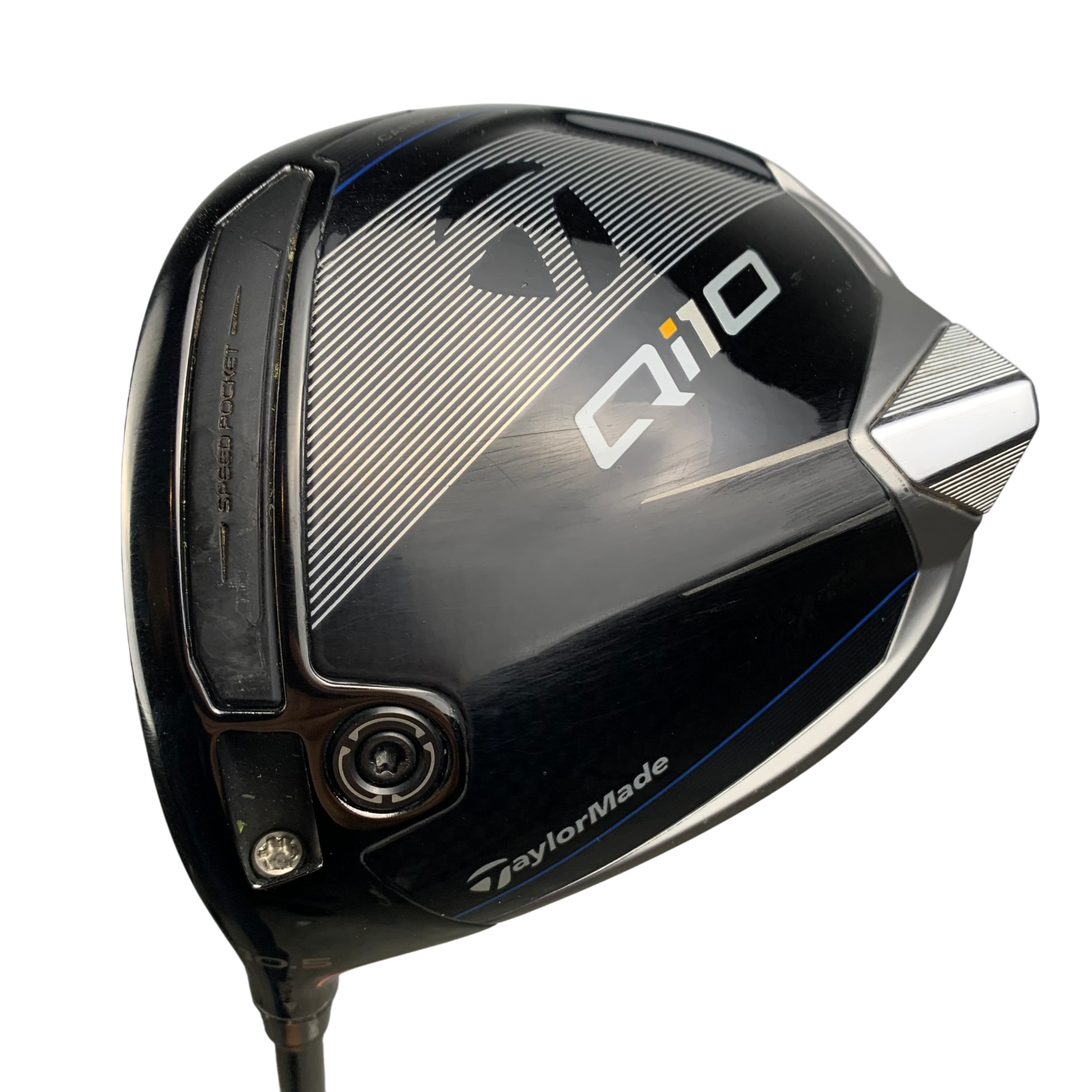 TaylorMade Qi10 Driver / Flex Regular / Loft 10.5 Venstre hovedbillede - brugt golf udstyr i god stand