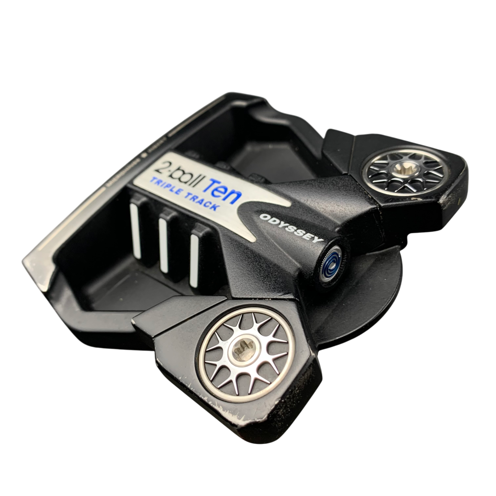 Odyssey 2-Ball Ten Triple Track Putter / 35" Venstre hovedbillede - brugt golf udstyr i god stand