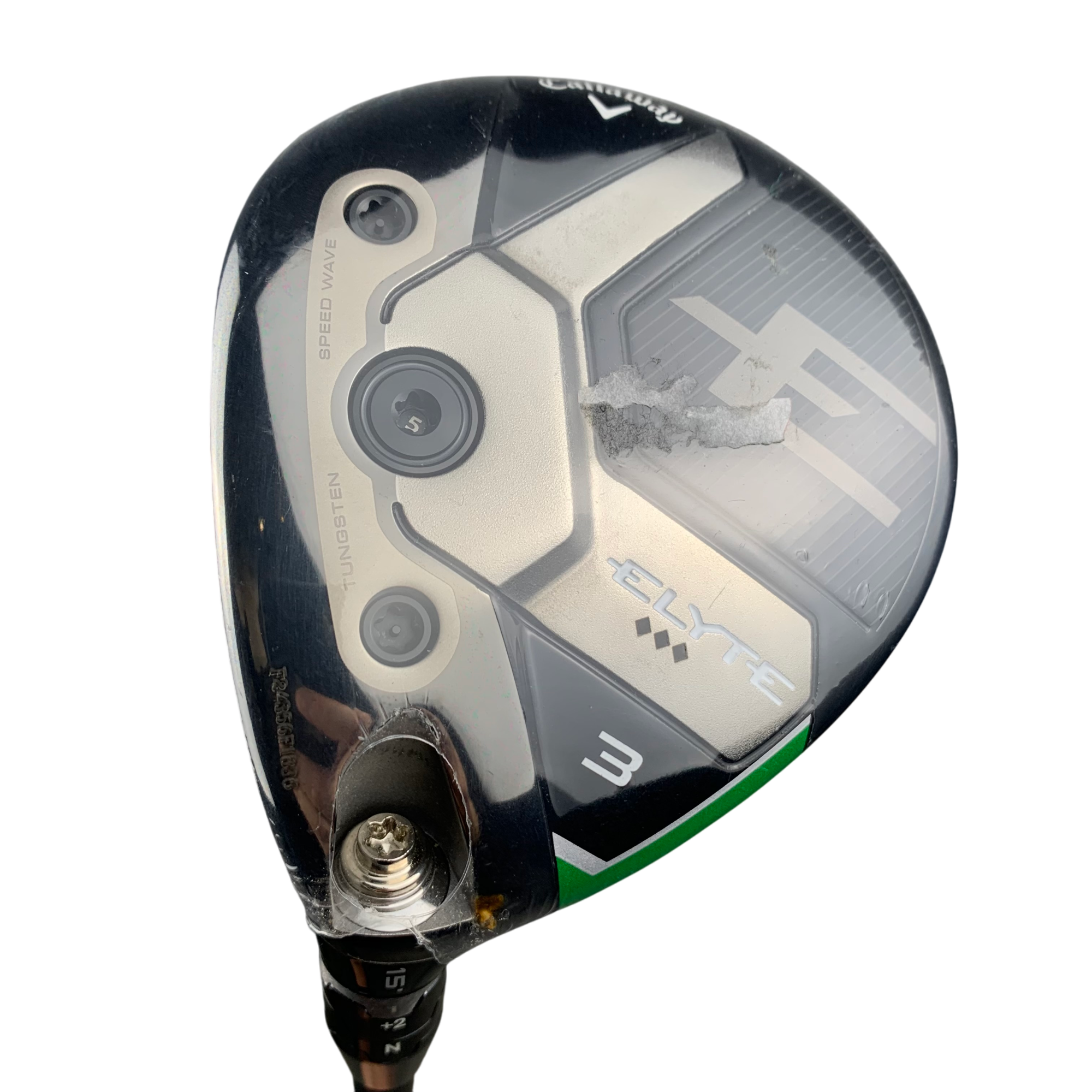 Callaway Elyte Triple Diamond Fairway Wood / Flex X-Stiff / Grafit / #3/15 Venstre hovedbillede - brugt golf udstyr i god stand