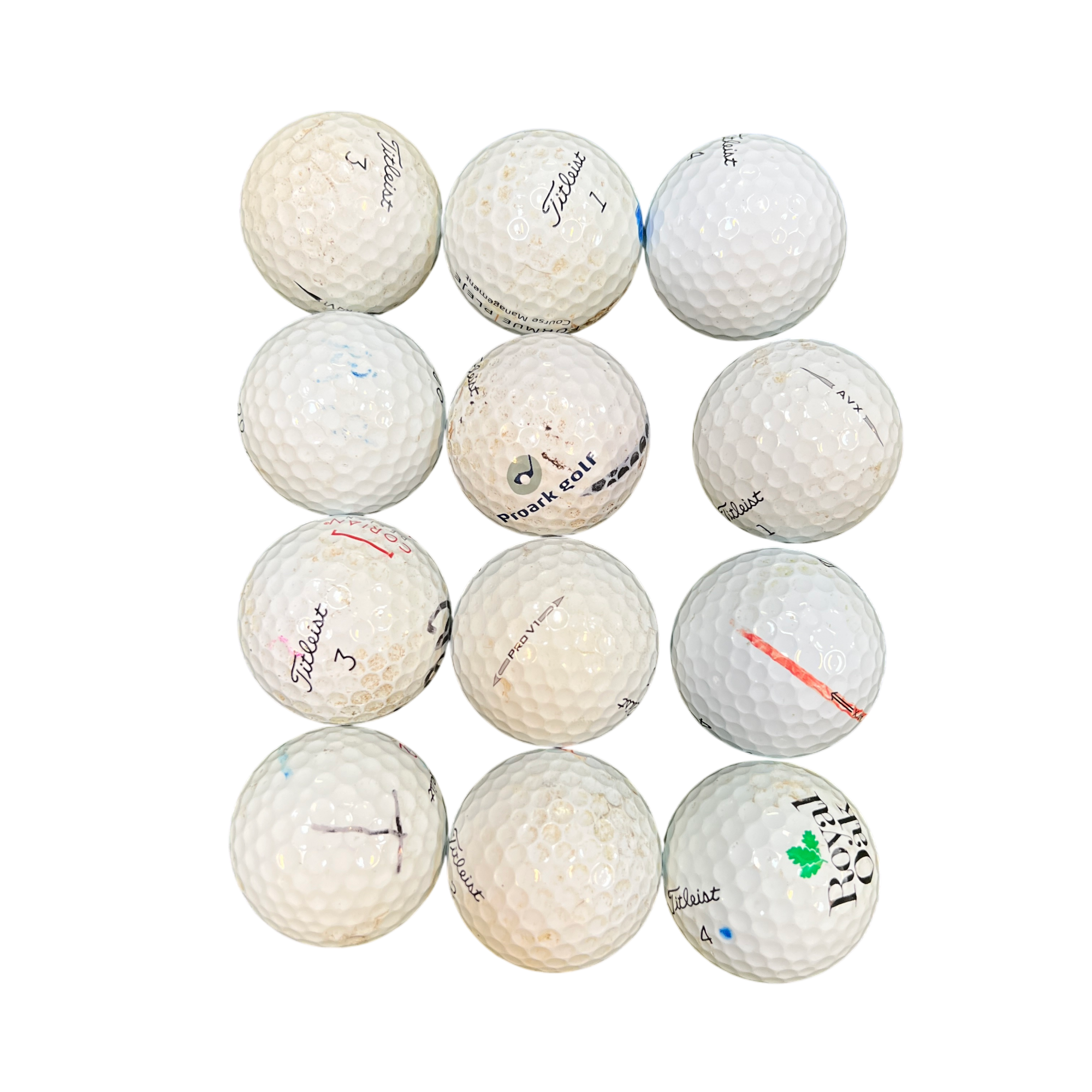 Titleist ProV1 i Okay stand - 1 Dusin hovedbillede - brugt golf udstyr i god stand