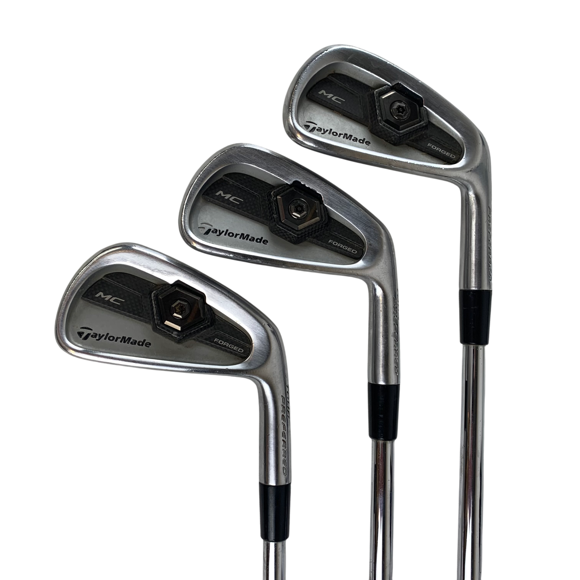 TaylorMade MB Forged Jernsæt / Flex Stiff / 3-PW / Stål hovedbillede - brugt golf udstyr i god stand