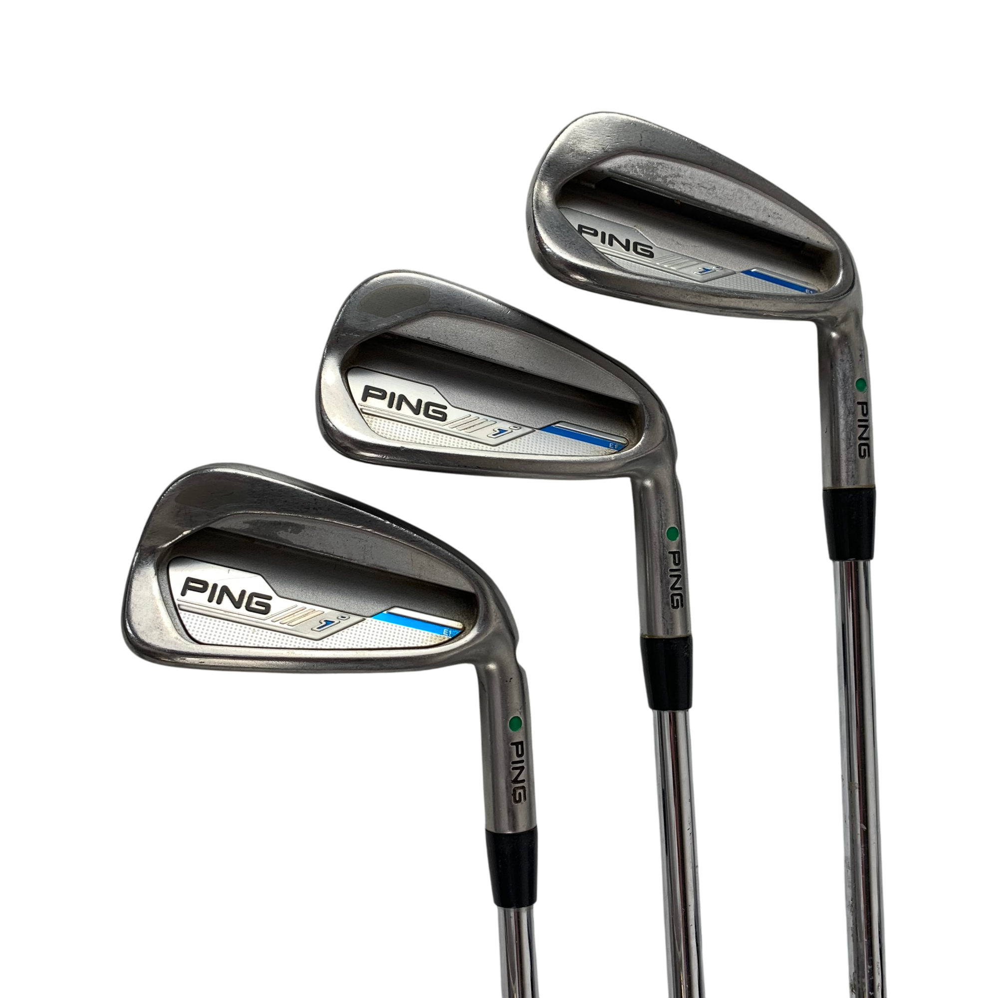 Ping i Series E1 / Flex Regular - Stål / 6-PW / Flex Regular hovedbillede - brugt golf udstyr i god stand