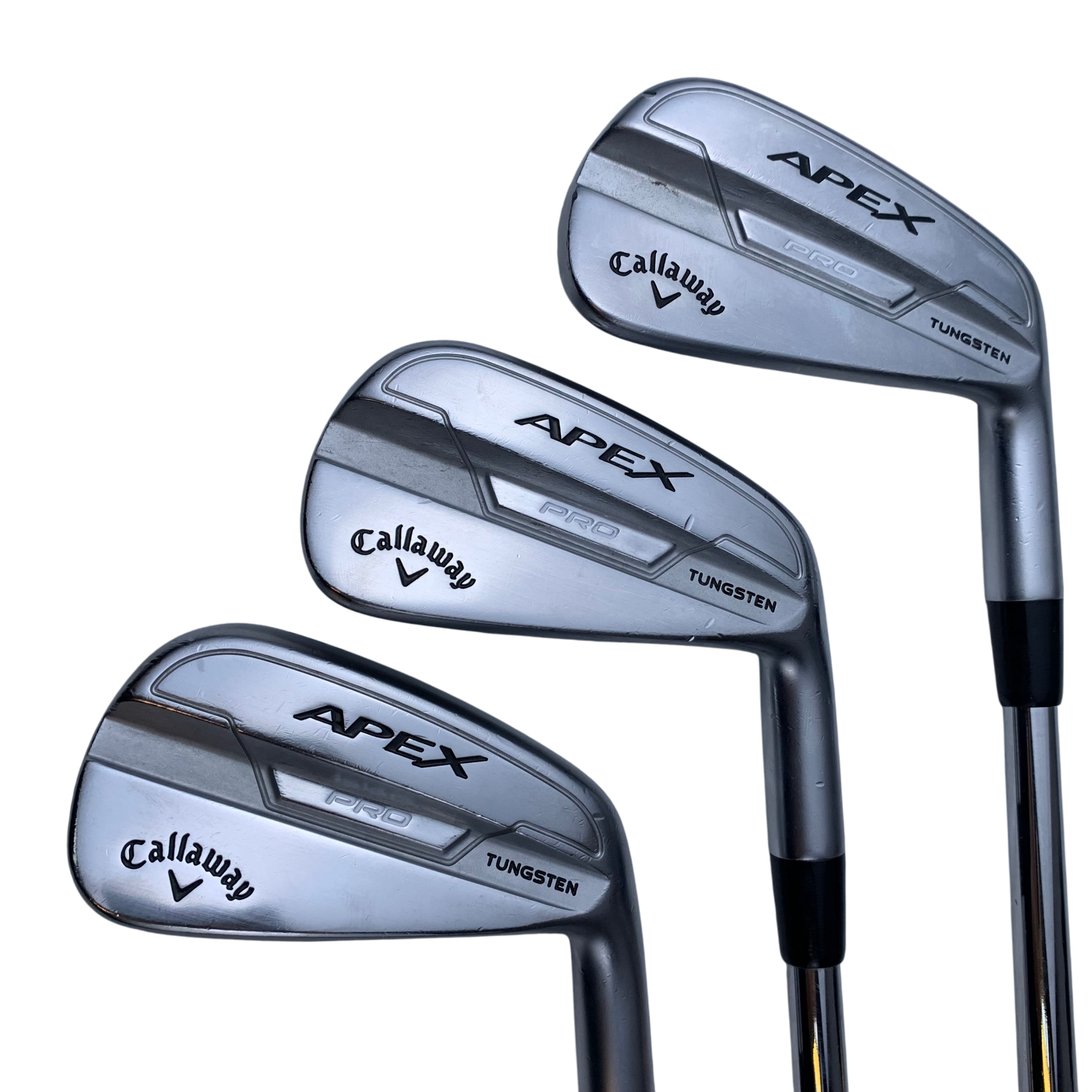 Callaway Apex Pro CF19 Jernsæt / Flex X-Stiff / 4-PW / Stål hovedbillede - brugt golf udstyr i god stand