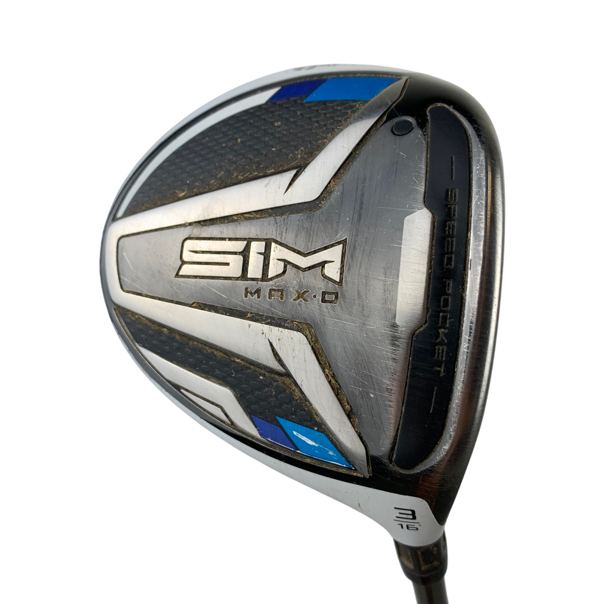 TaylorMade Sim Max D Fairway Wood / Flex Regular / Grafit / #3/16 hovedbillede - brugt golf udstyr i god stand