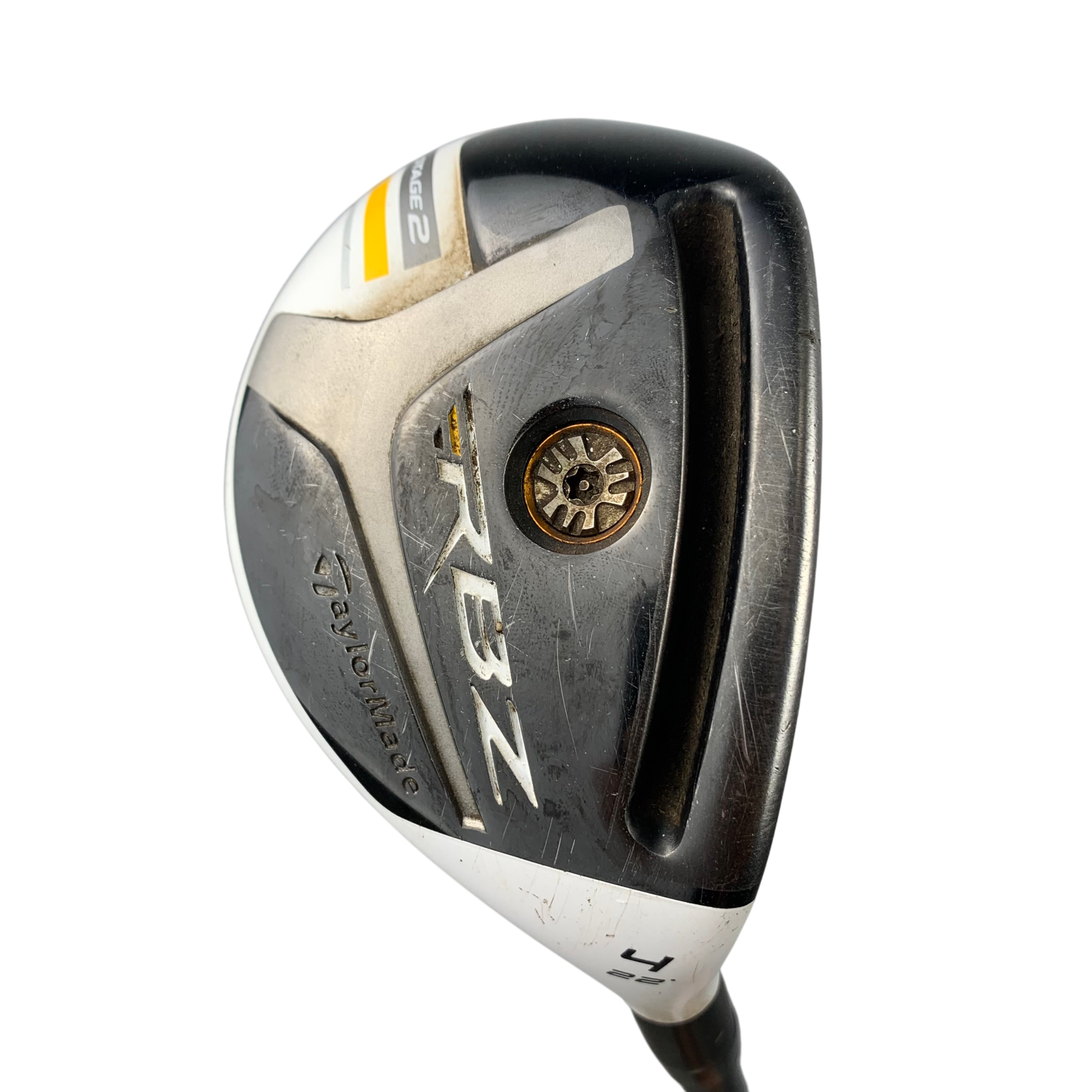 TaylorMade RBZ Stage 2 Hybrid / Flex Regular / Grafit / #4/22 hovedbillede - brugt golf udstyr i god stand