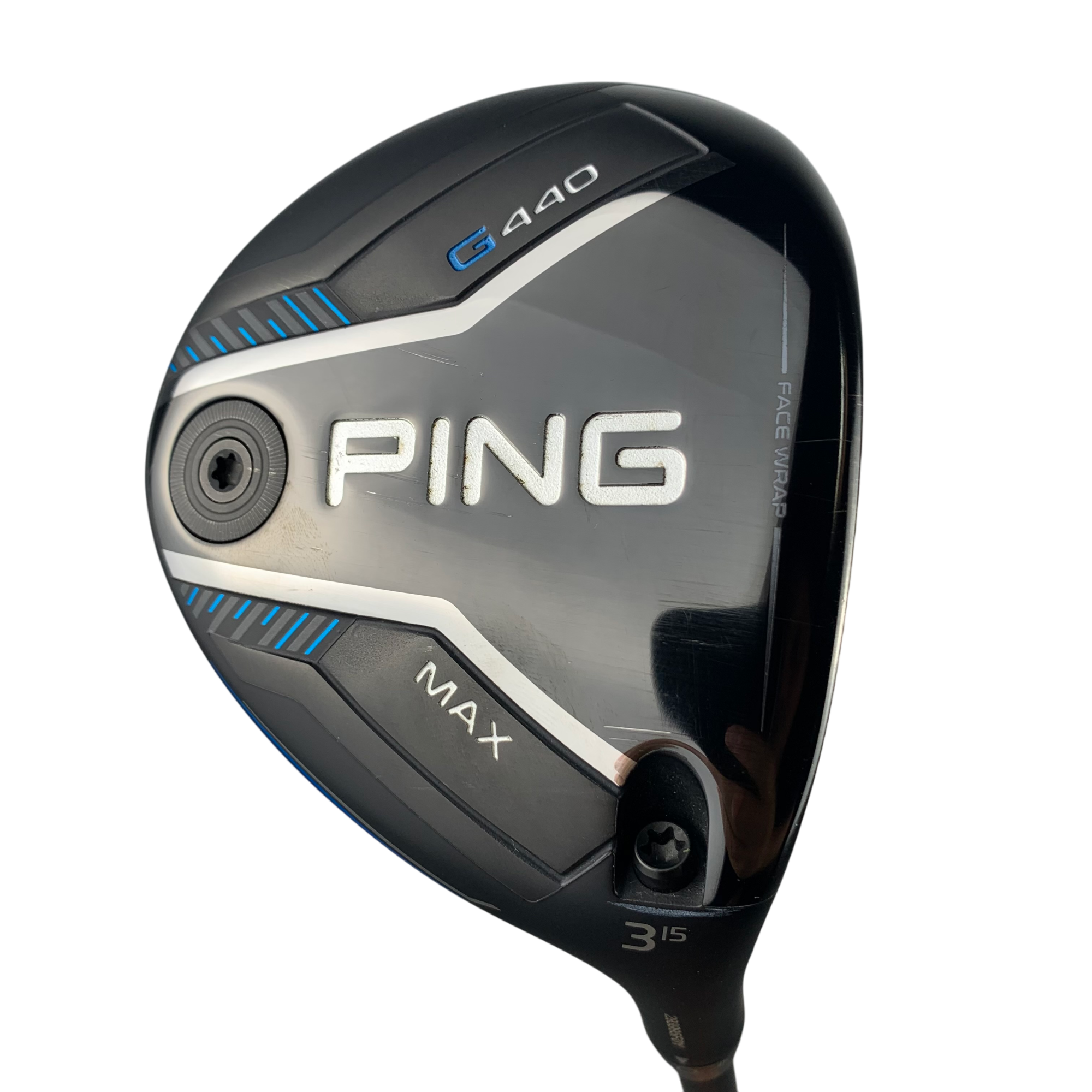 PING G440 MAX Fairway Wood / Flex Regular / Grafit / #3/15 hovedbillede - brugt golf udstyr i god stand