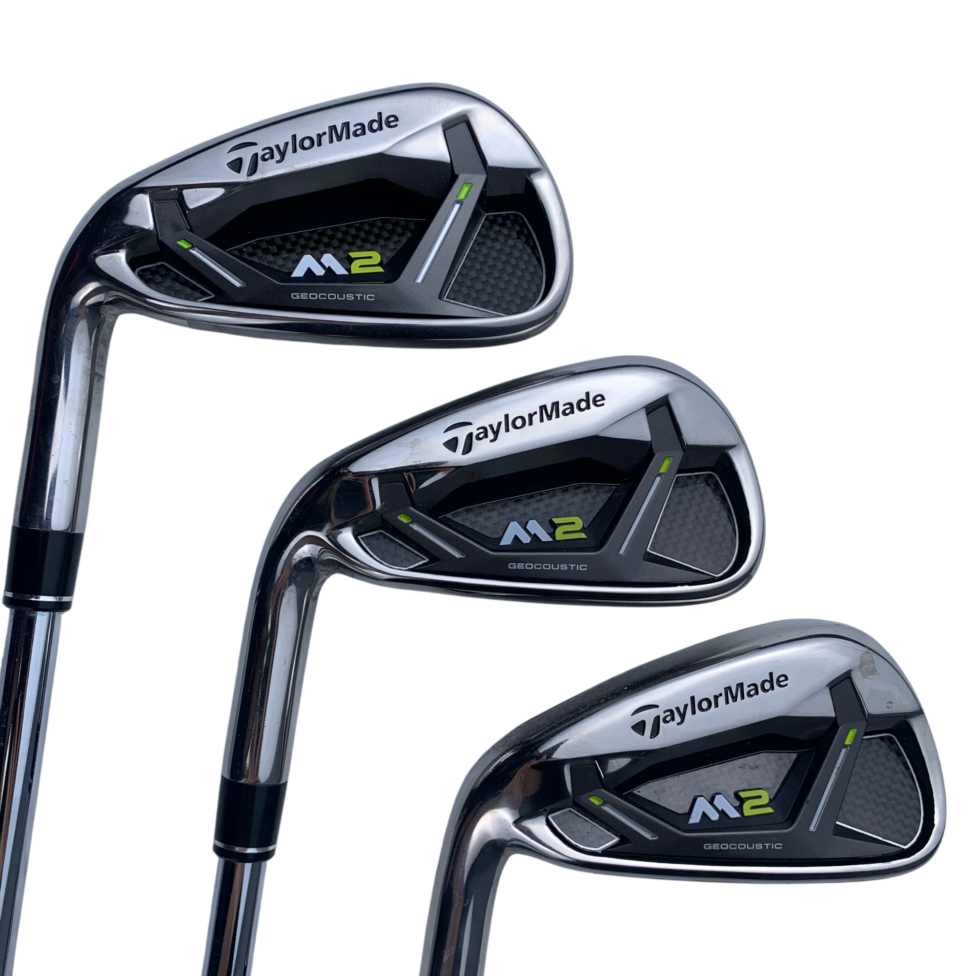 TaylorMade M2 2017 Jernsæt / Flex Regular / 5-PW / Stål Venstre hovedbillede - brugt golf udstyr i god stand