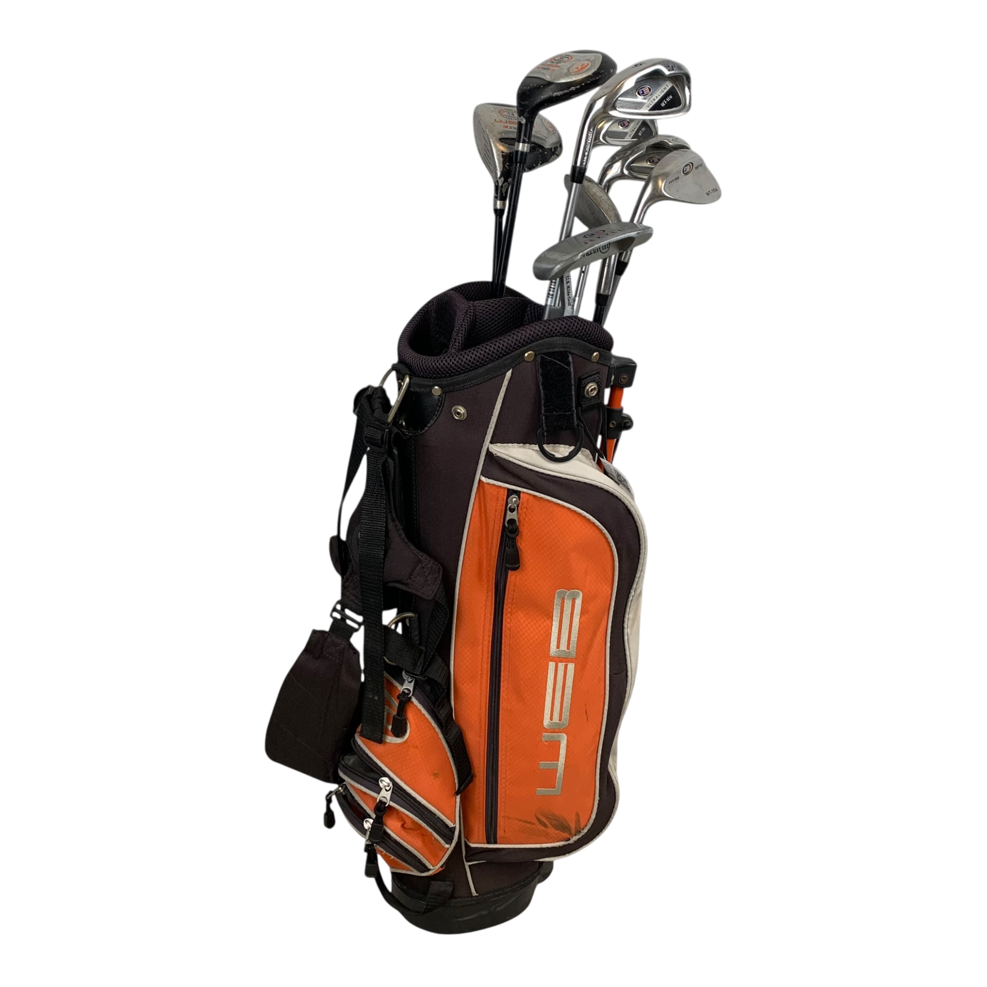 U.S Kids Golf Komplet Sæt M. Bag / Flex Junior / Graphite hovedbillede - brugt golf udstyr i god stand