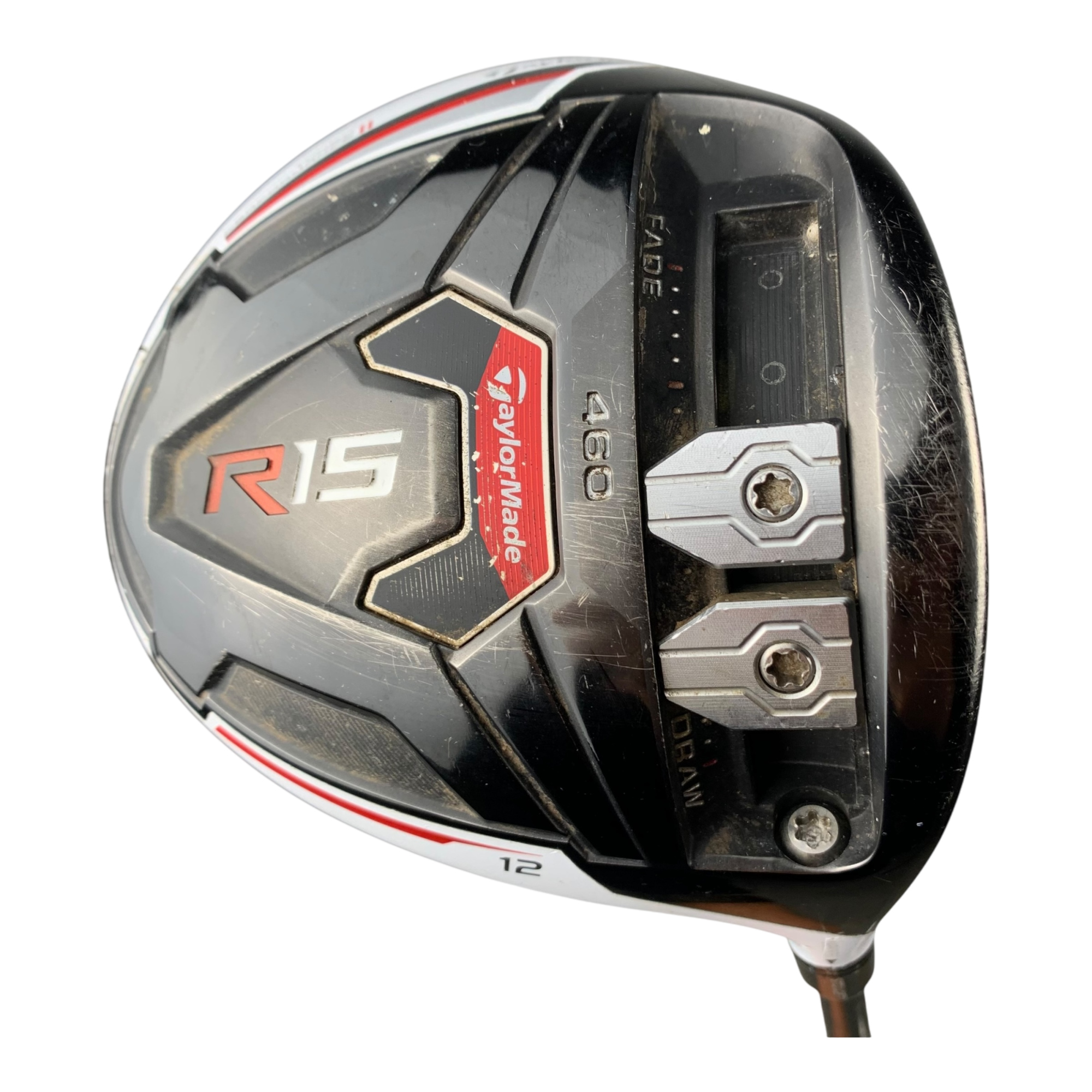 TaylorMade R15 Driver / Flex Regular / Loft 12 hovedbillede - brugt golf udstyr i god stand