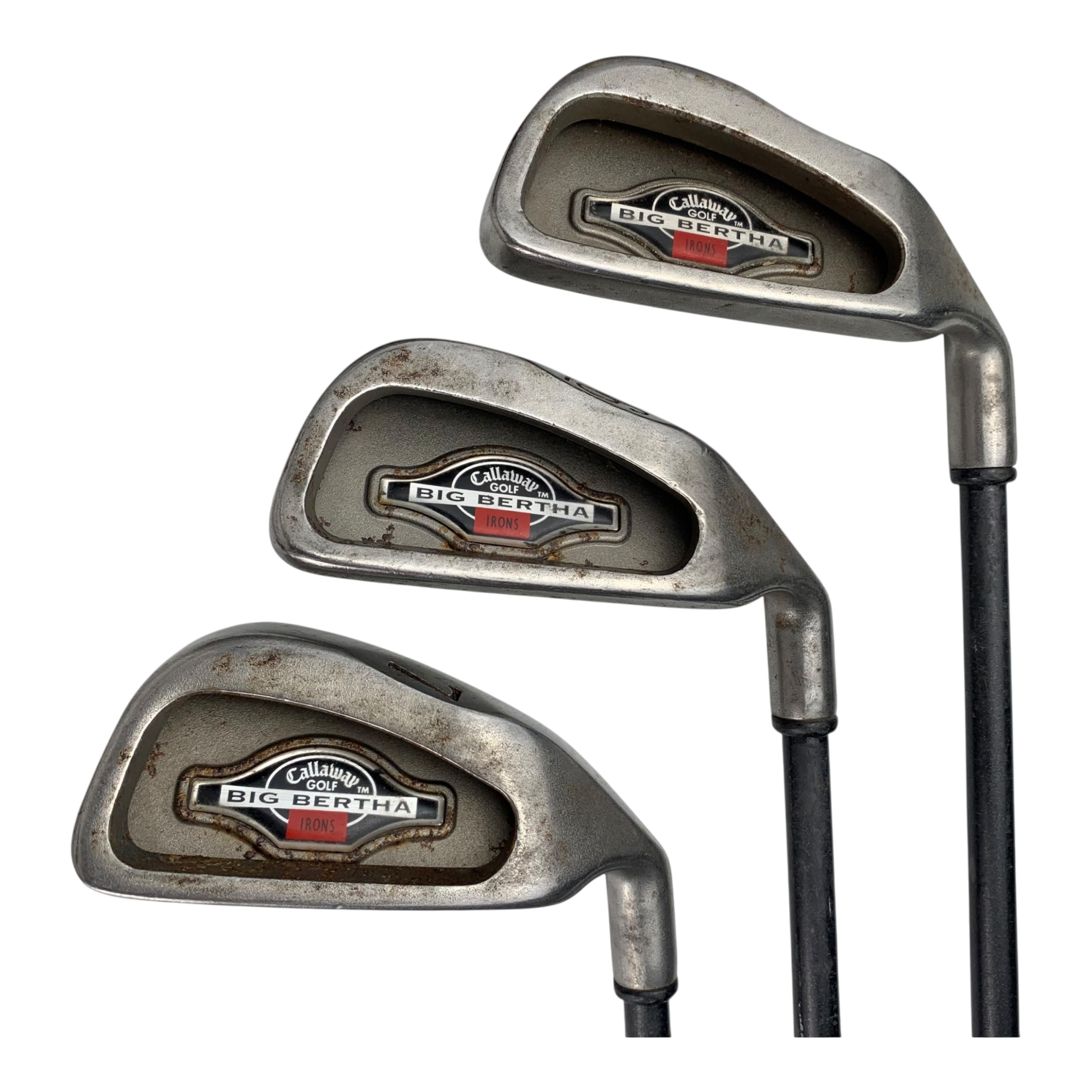 Callaway Big Bertha 1996 Jernsæt / Flex Regular / 5-PW / Grafit hovedbillede - brugt golf udstyr i god stand