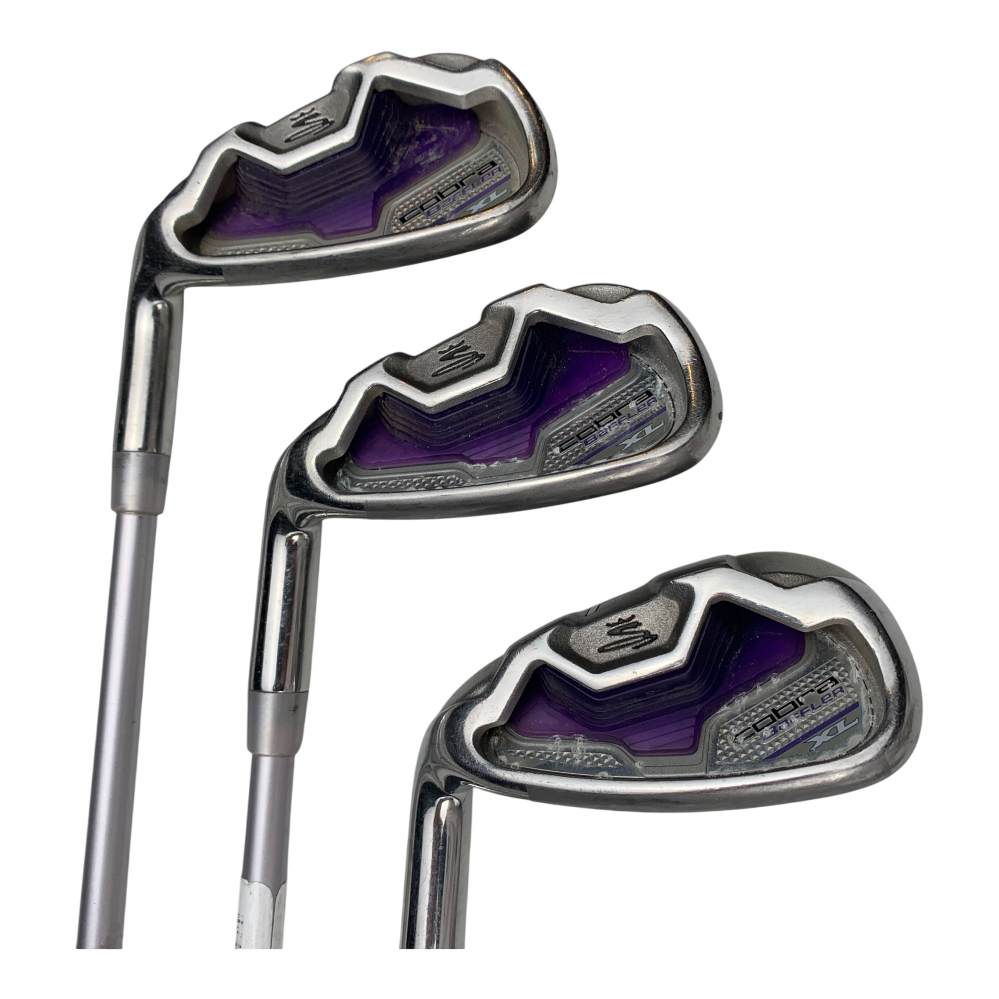 Cobra Baffler XL Jernsæt / Flex Ladies / 6-S / Grafit Venstre hovedbillede - brugt golf udstyr i god stand