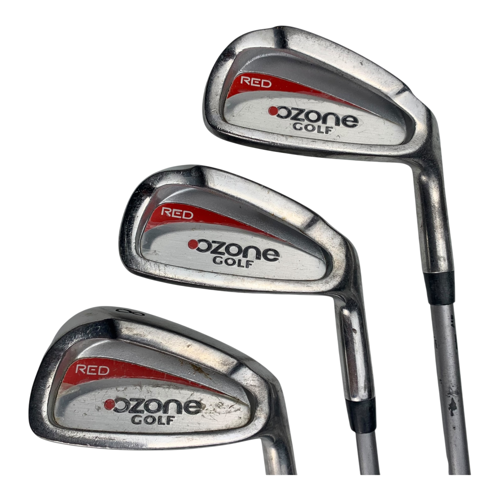 Ozone Red Jernsæt / Flex Ladies / 4-SW / Grafit hovedbillede - brugt golf udstyr i god stand