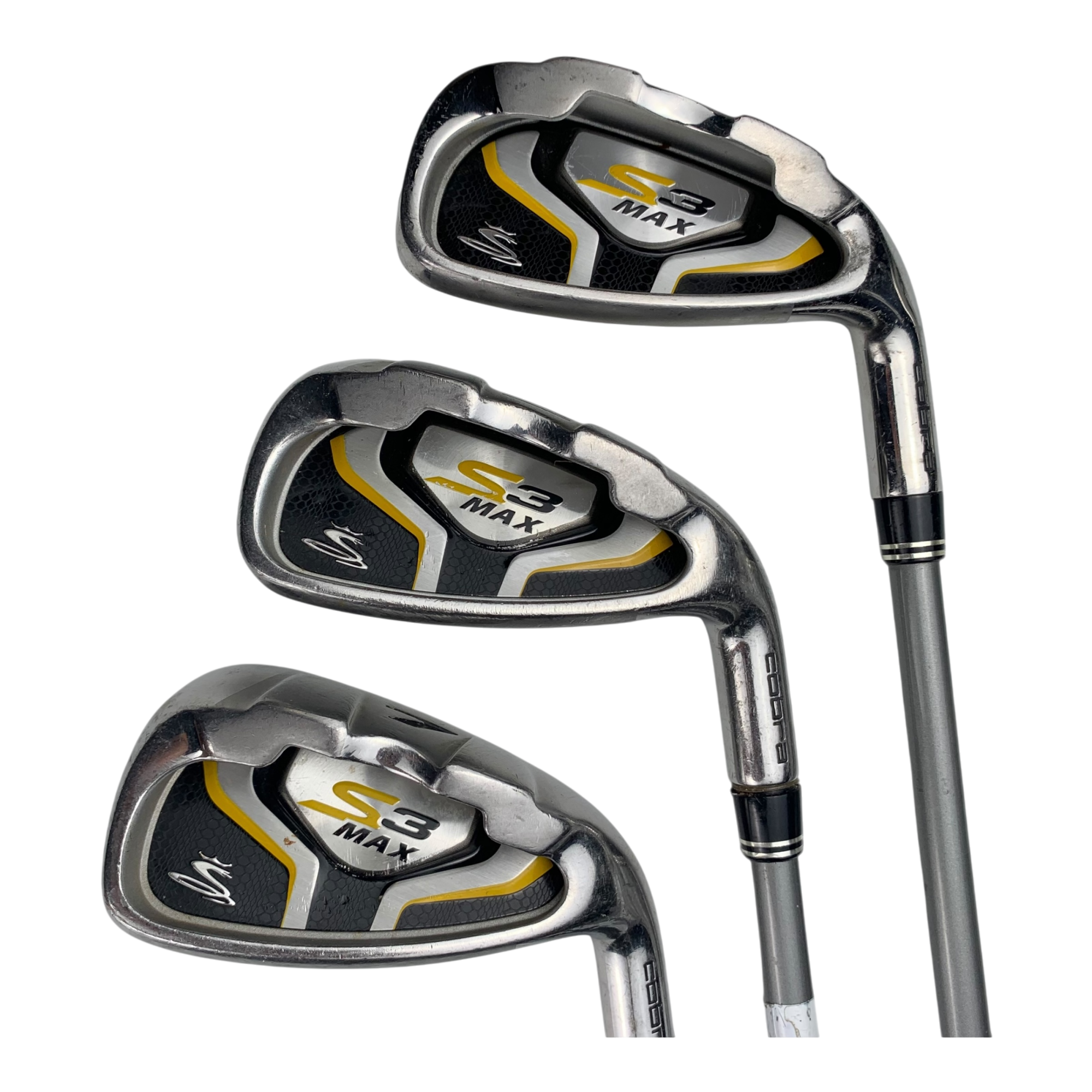 Cobra S3 Max Jernsæt / Flex A-flex / 5-SW / Grafit hovedbillede - brugt golf udstyr i god stand