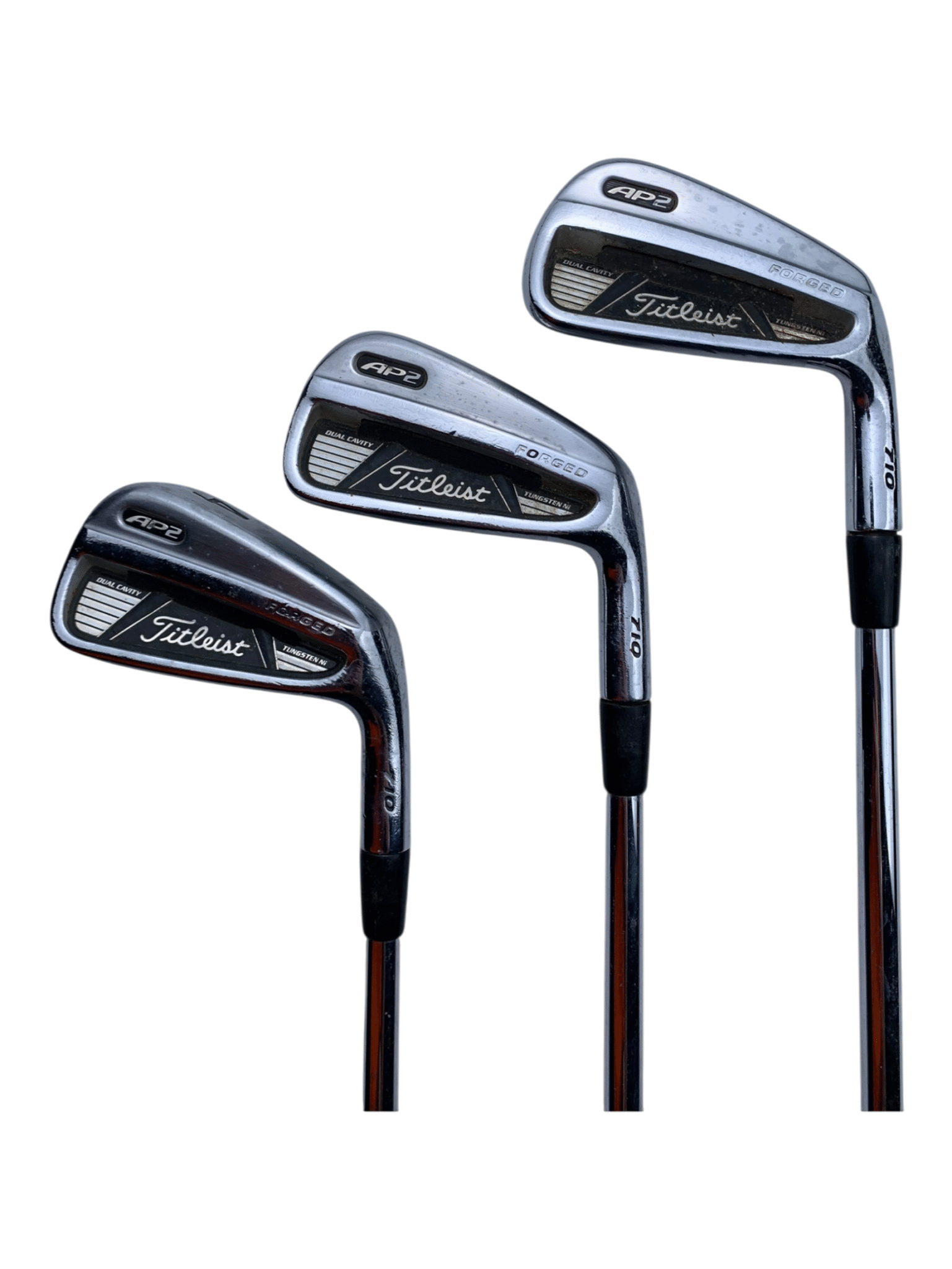 Titleist AP2 710 Forged Jernsæt / Flex Regular / 4-PW / Stål hovedbillede - brugt golf udstyr i god stand