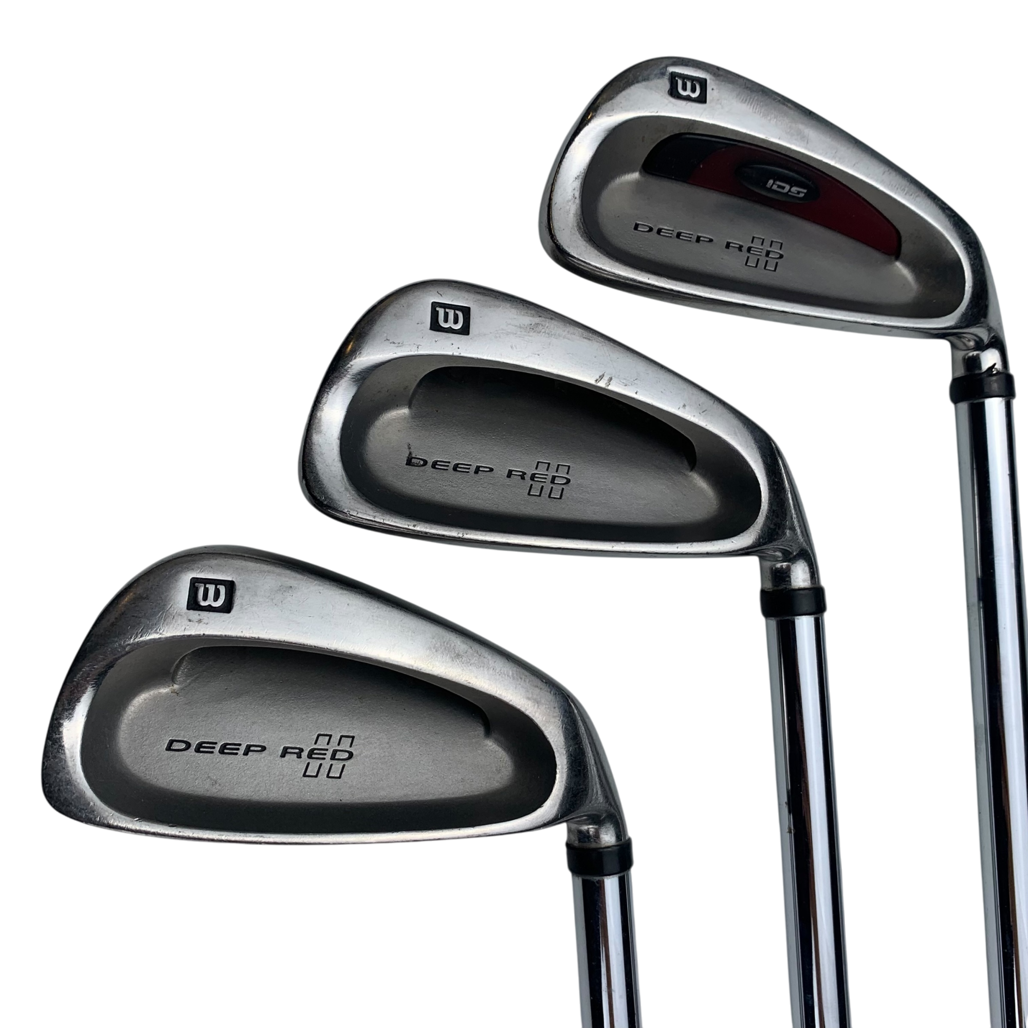Wilson Deep Red Jernsæt / Flex Regular / 4-SW / Stål hovedbillede - brugt golf udstyr i god stand