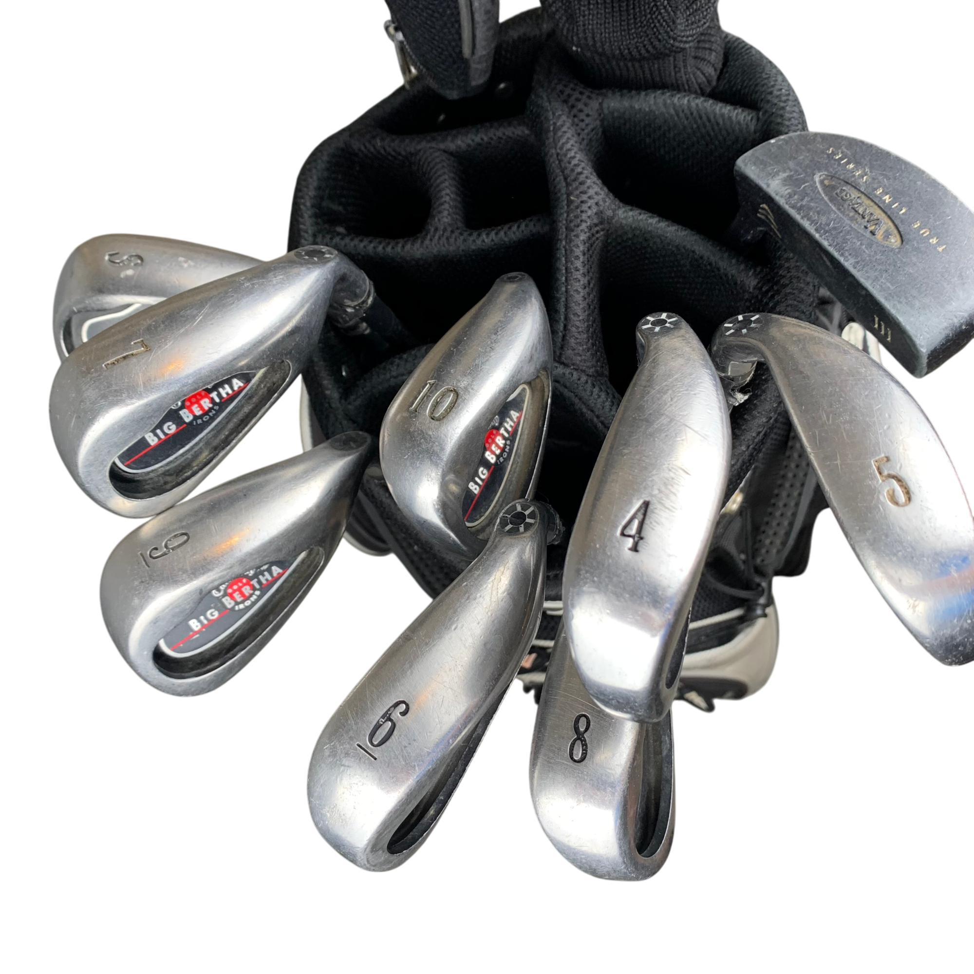 Callaway Komplet Sæt M. Bag / Flex A-flex / Graphite galleri billede 2 - brugt golf udstyr i god stand