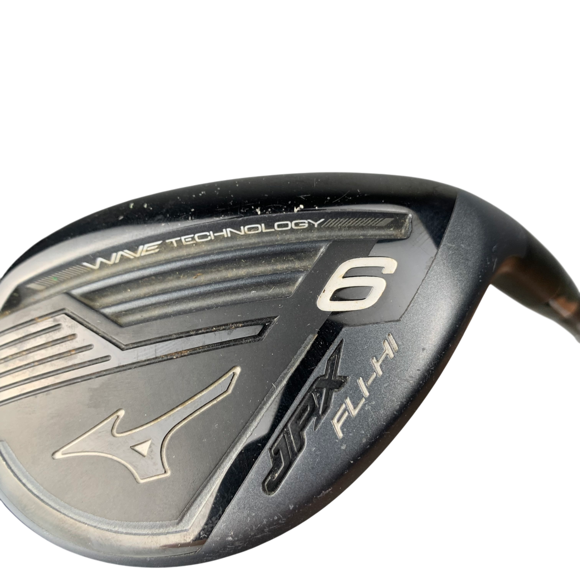 Mizuno JPX Fli-Hi Hybrid / Flex A-flex / Grafit / #6/30 galleri billede 2 - brugt golf udstyr i god stand