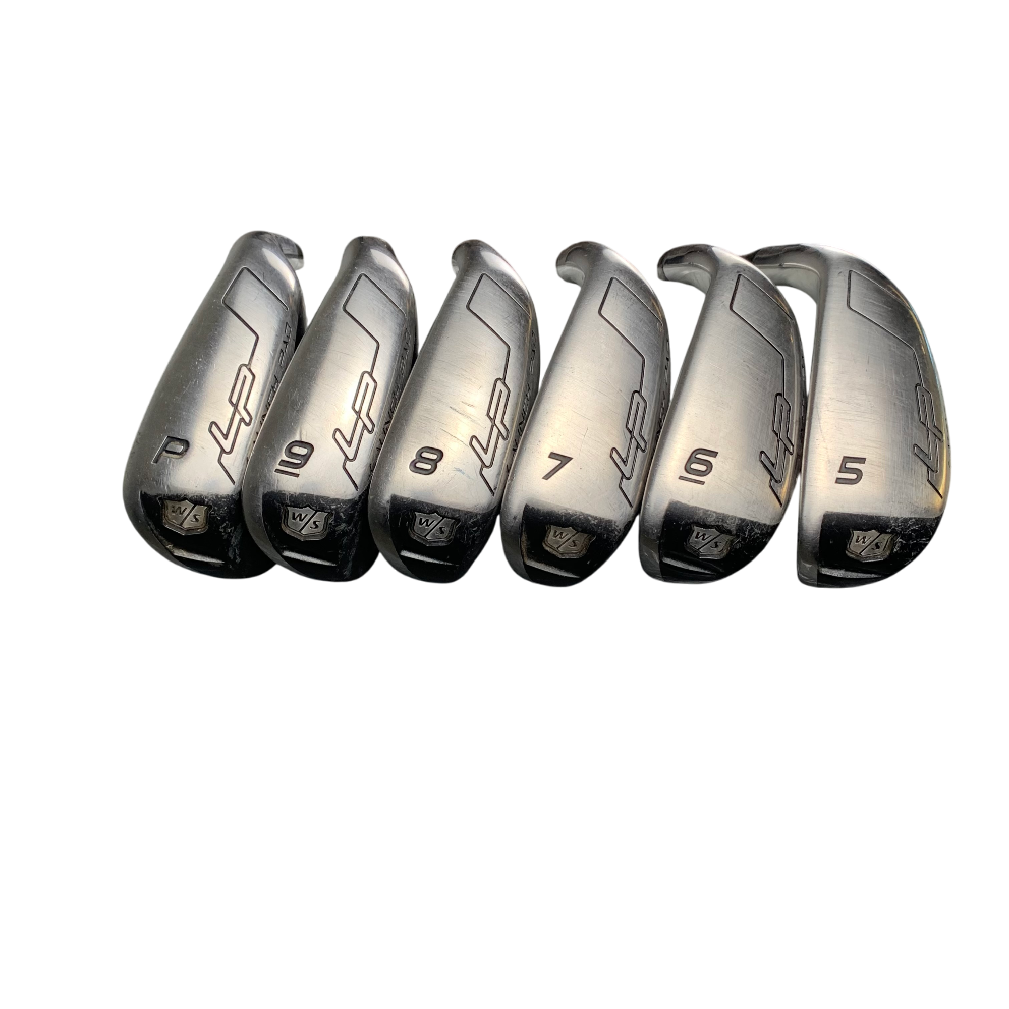 Wilson Launch Pad Jernsæt / Flex A-flex / 5-PW / Grafit galleri billede 2 - brugt golf udstyr i god stand
