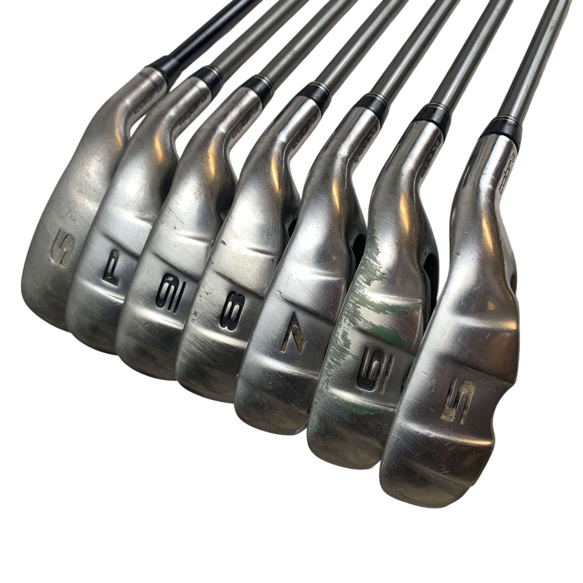 Cobra S3 Max Jernsæt / Flex A-flex / 5-SW / Grafit galleri billede 2 - brugt golf udstyr i god stand