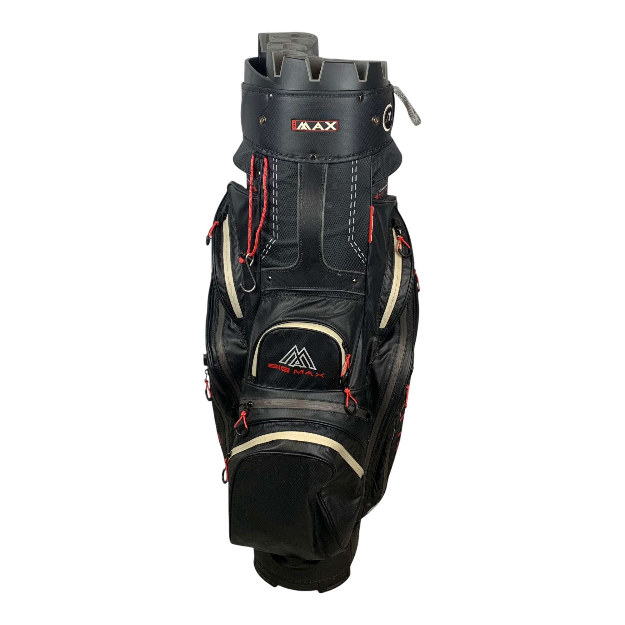 Big Max Cart Bag / 14-Way / Black galleri billede 2 - brugt golf udstyr i god stand