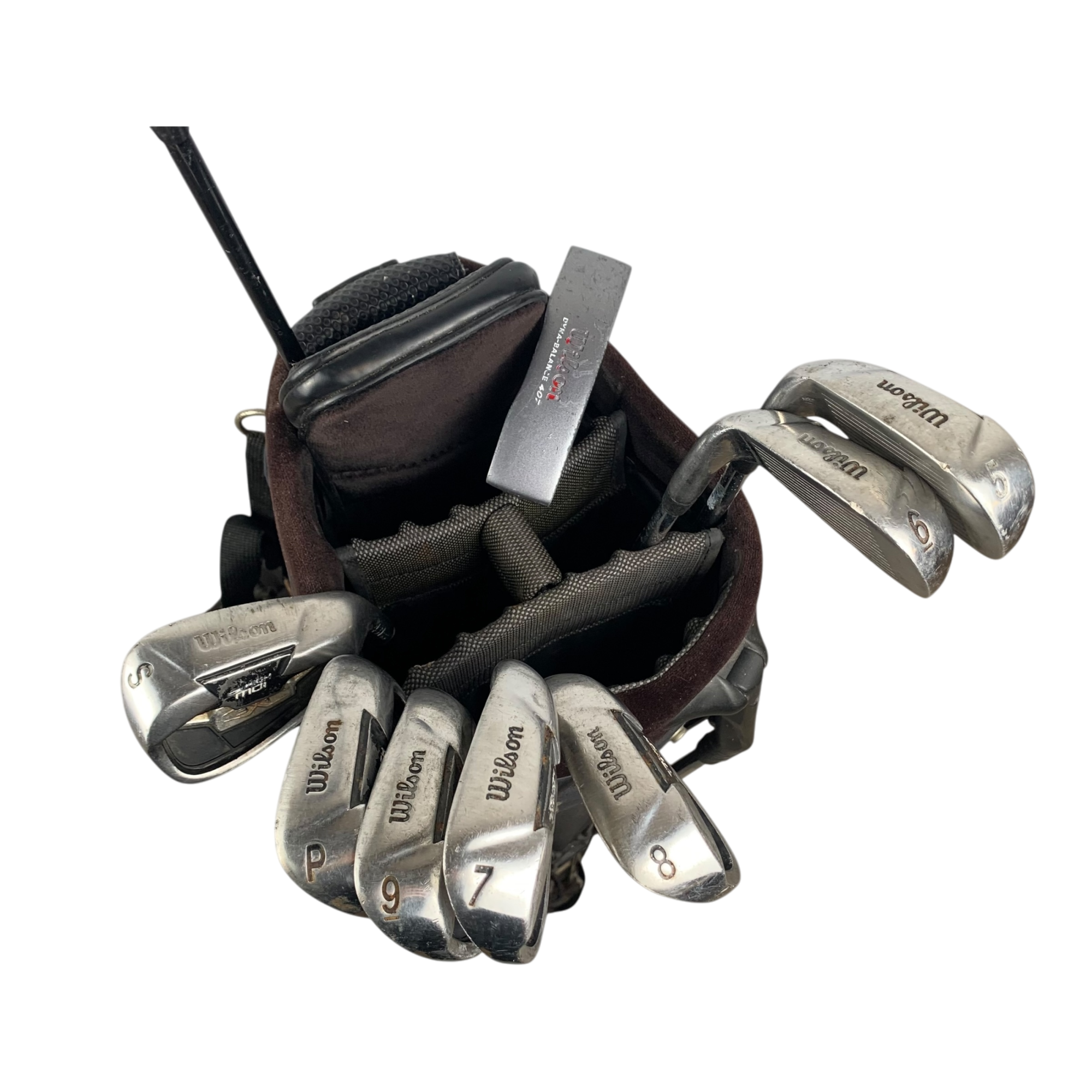 Wilson Komplet Sæt M. Bag / Flex Regular / Steel galleri billede 2 - brugt golf udstyr i god stand